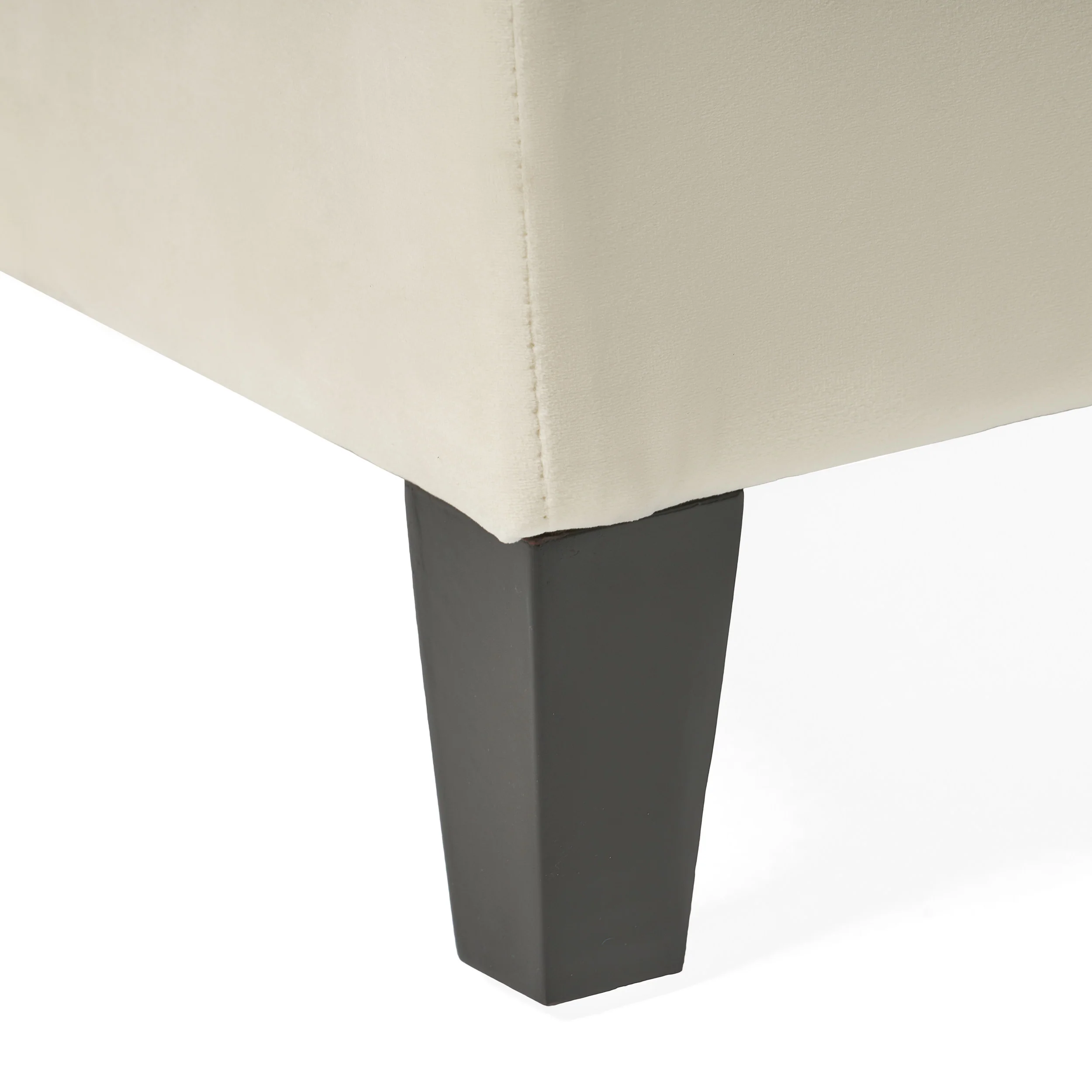 Molle Contemporary Button-Tufted Velvet Storage Ottoman Bench - furnishings