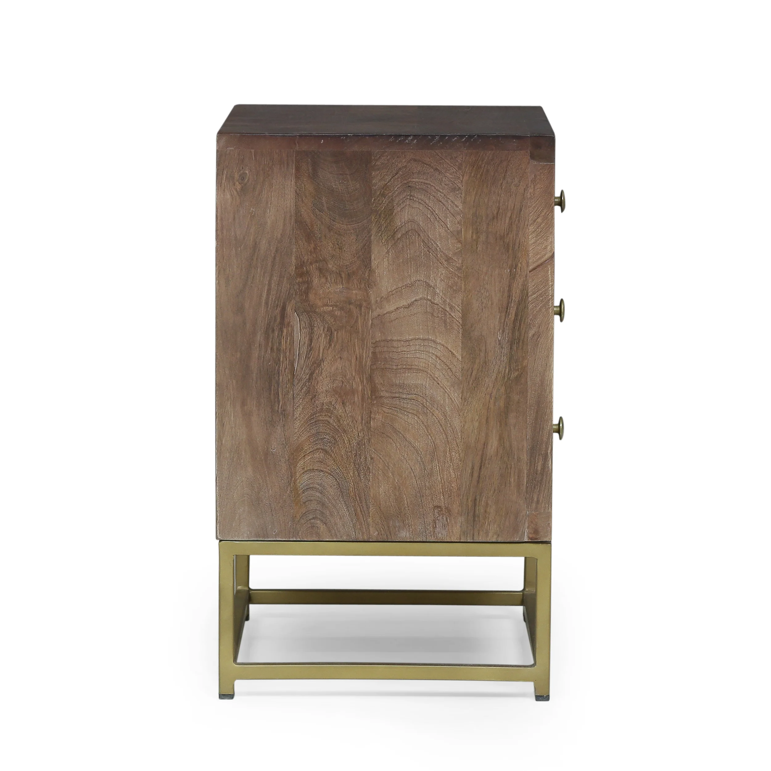 Javayah Contemporary Wooden Night Stand - furnishings