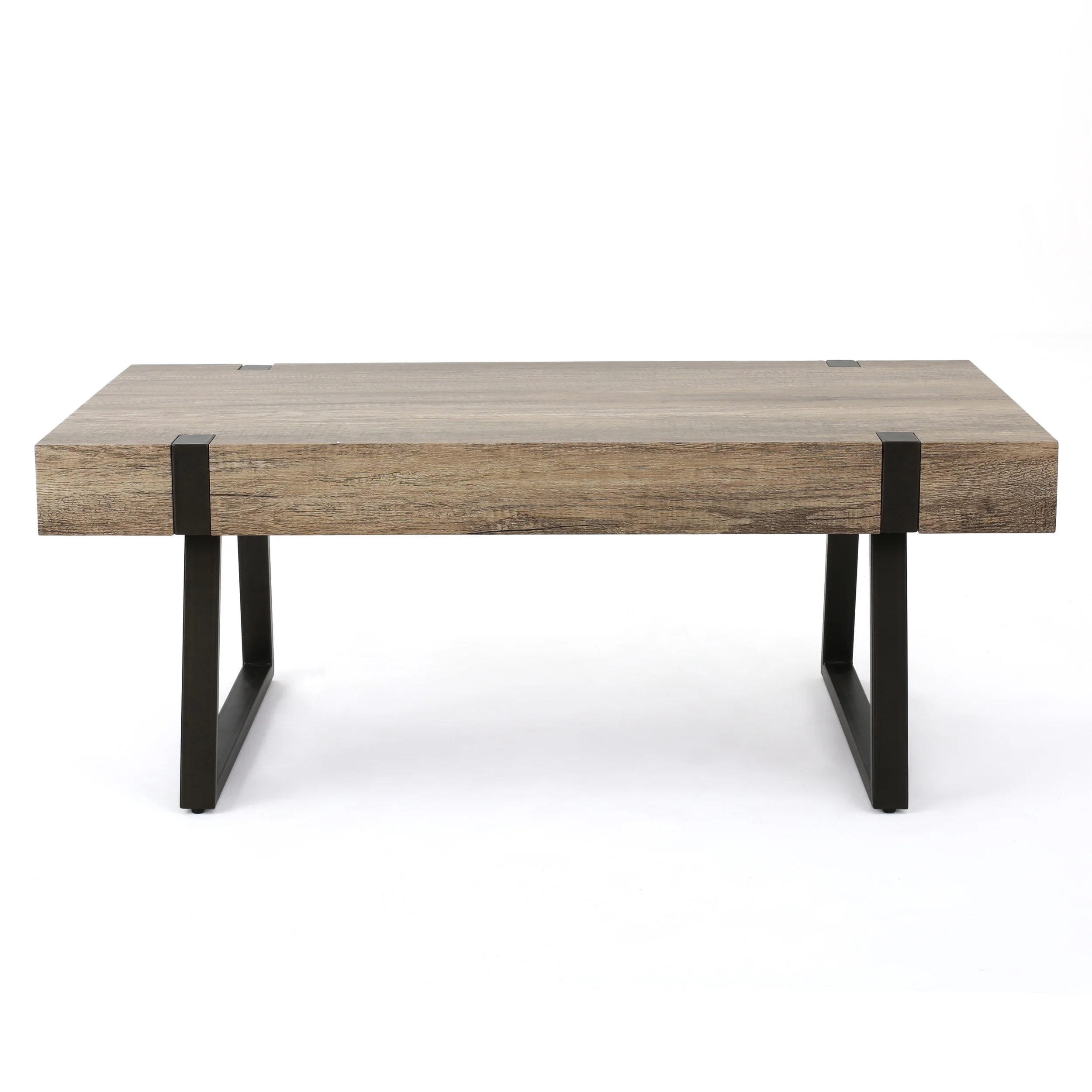 Genwa Canyon Grey Wood Coffee Table - furnishings
