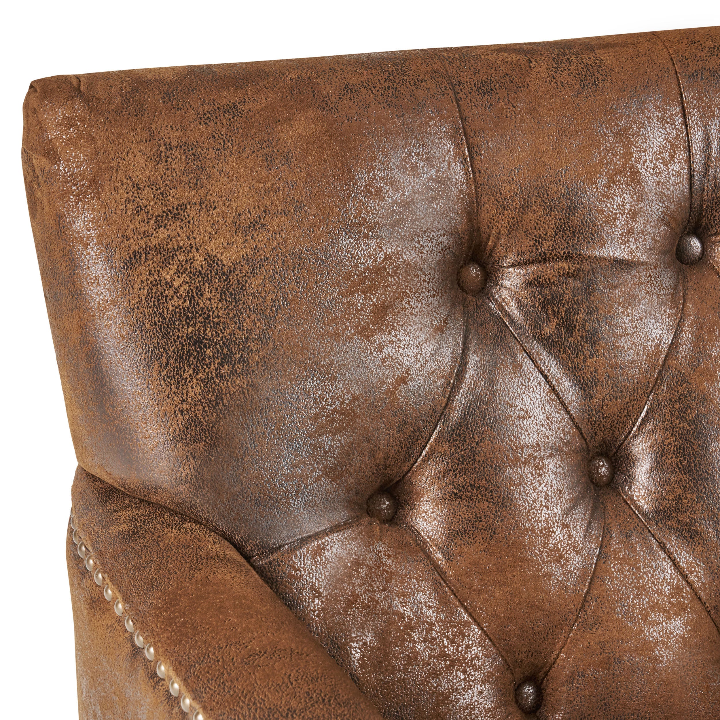 Madene Tufted Back Fabric Club Chair - furnishings