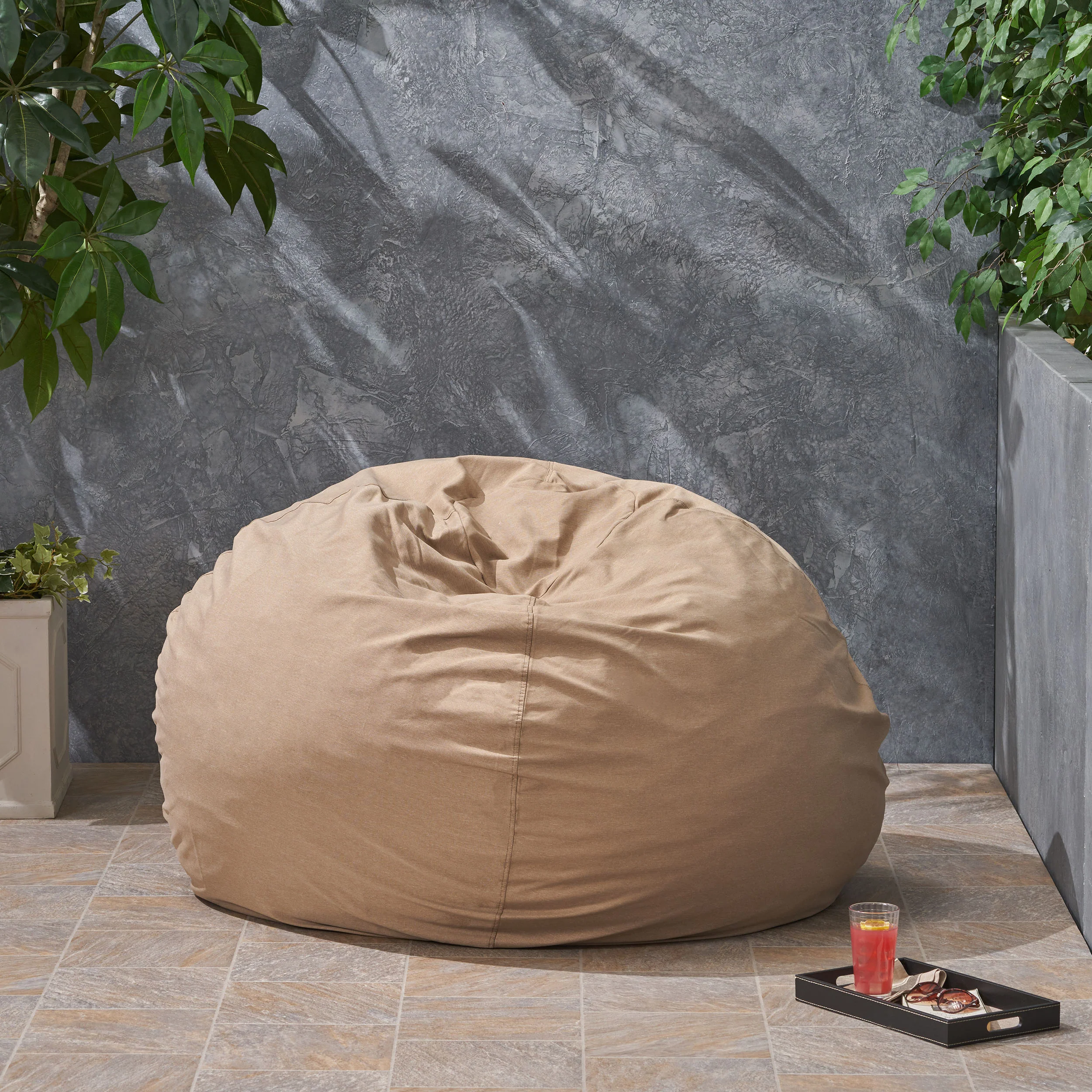 Cavalia Bay Outdoor Water Resistant 4.5 Bean Bag - furnishings