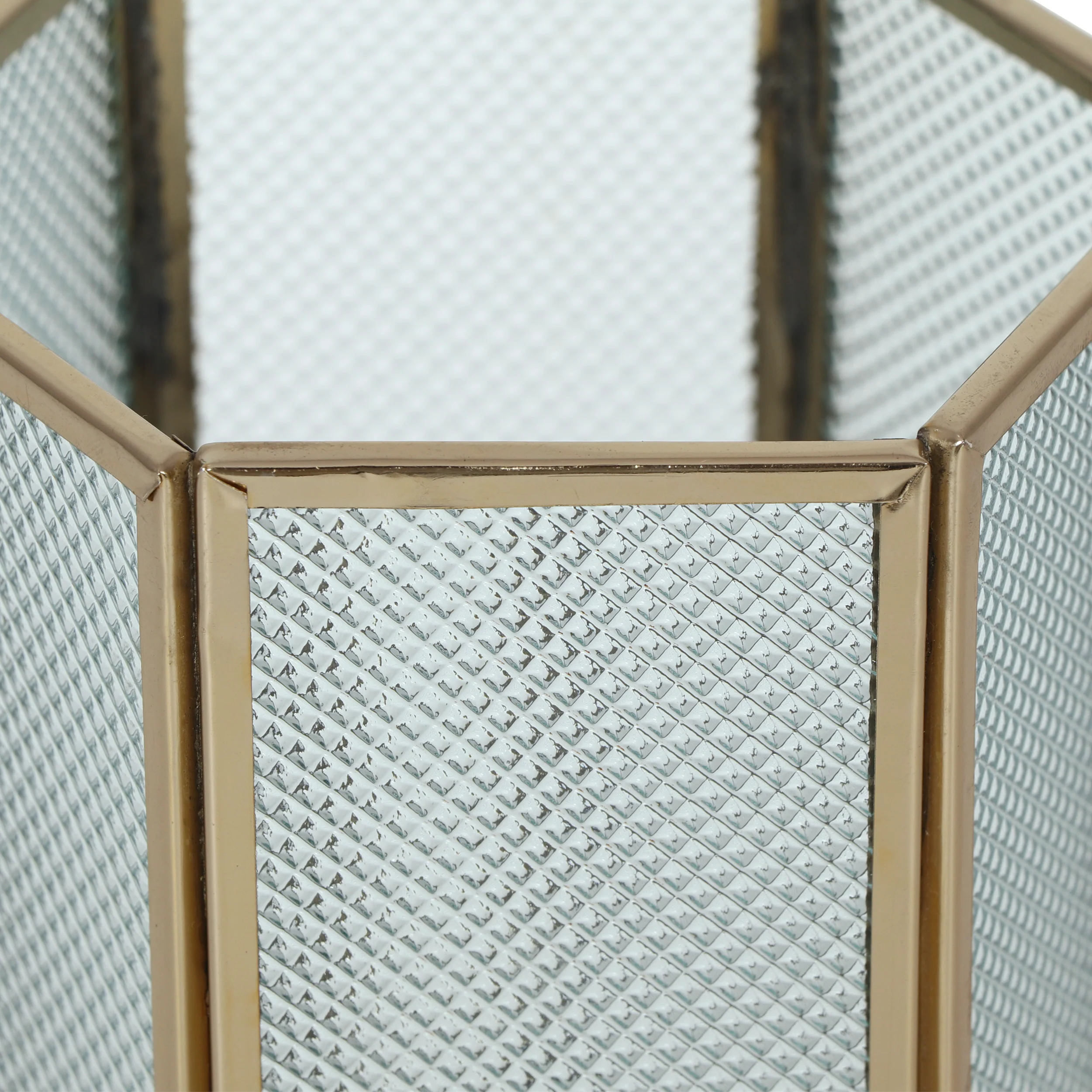 Albara Handmade Glass Panel Candle Holder - furnishings