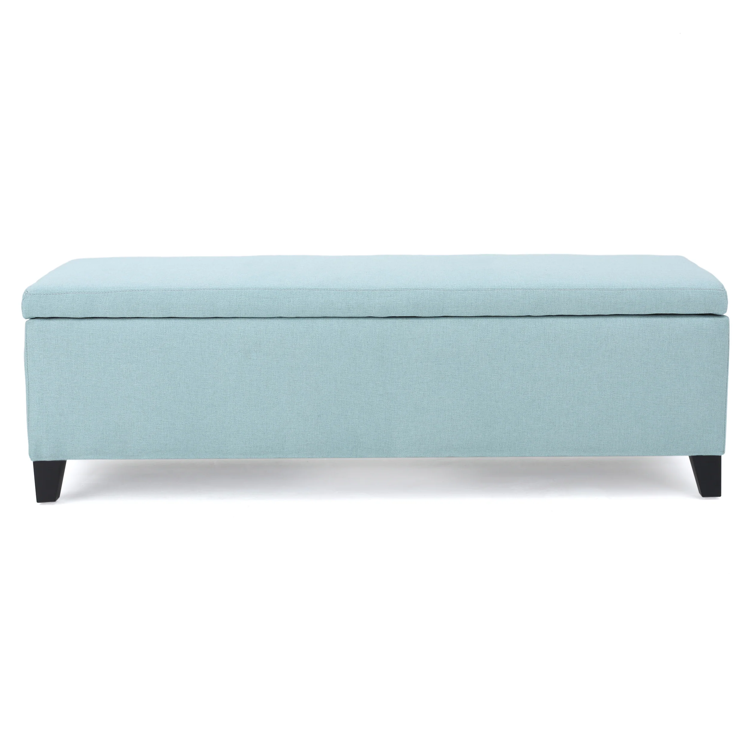 Clor Fabric Rectangle Storage Ottoman Bench - furnishings
