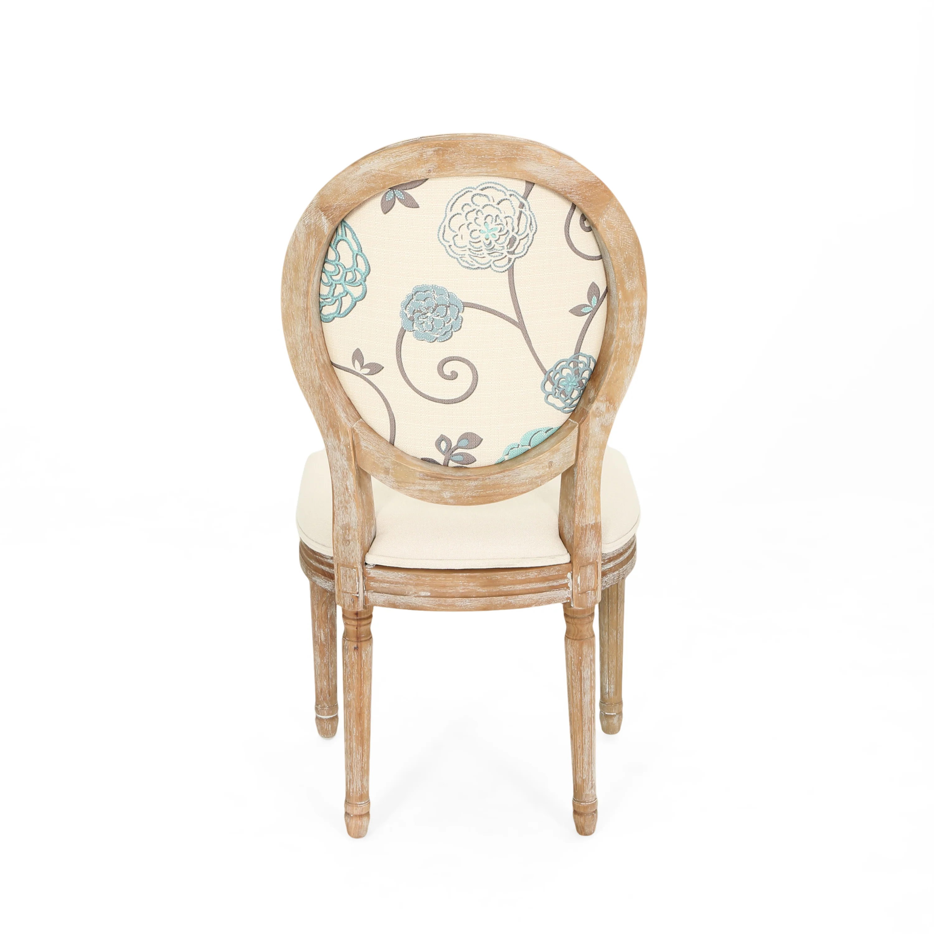Reed Upholstered French Design Dining Chairs - furnishings