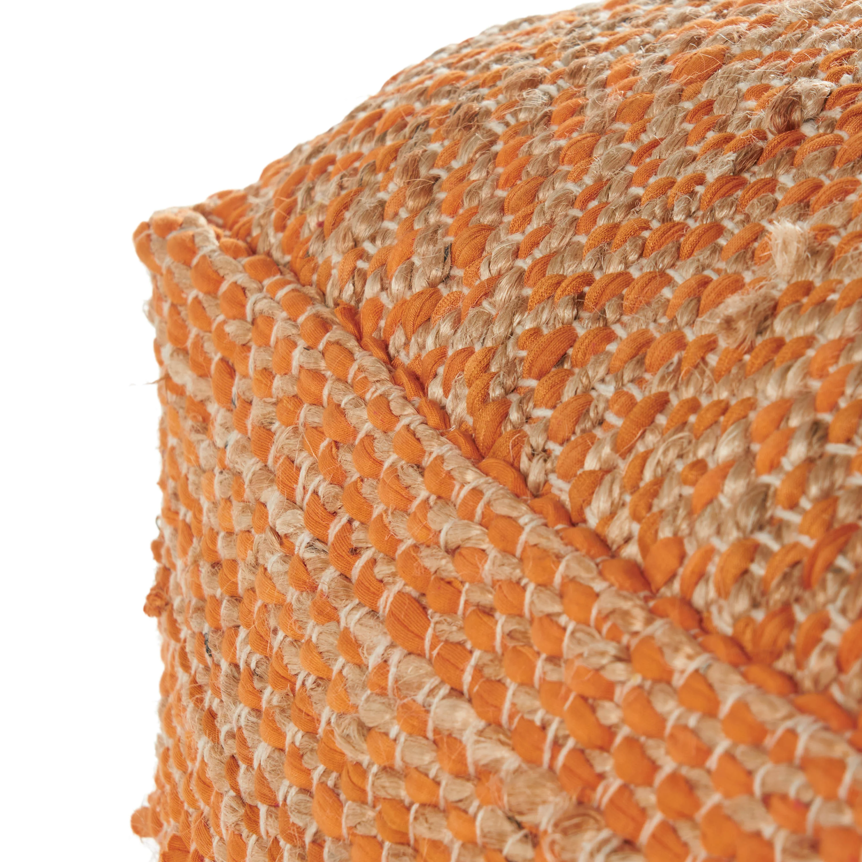 Grace Large Square Boho Style Pouf - furnishings