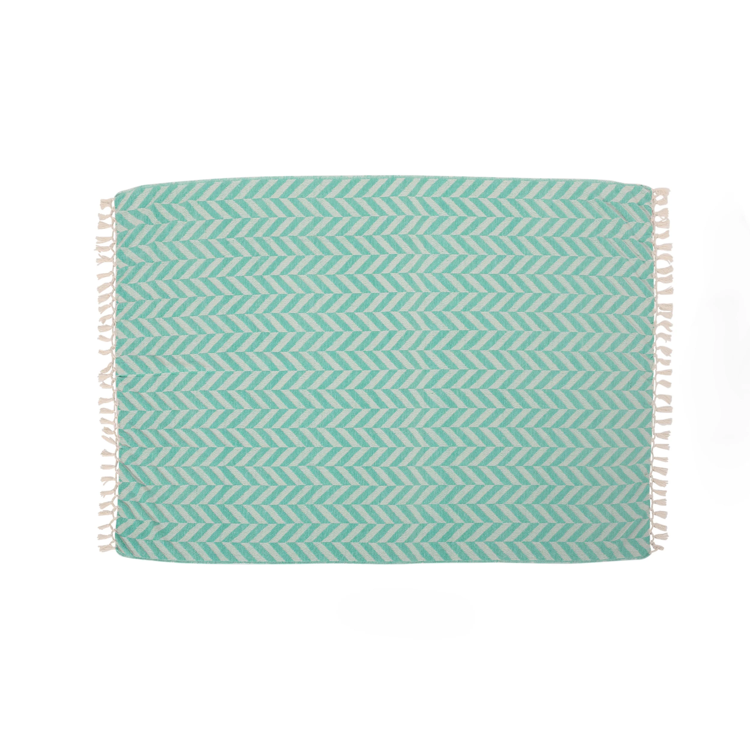 Wissam Hand Loomed Throw Blanket - furnishings