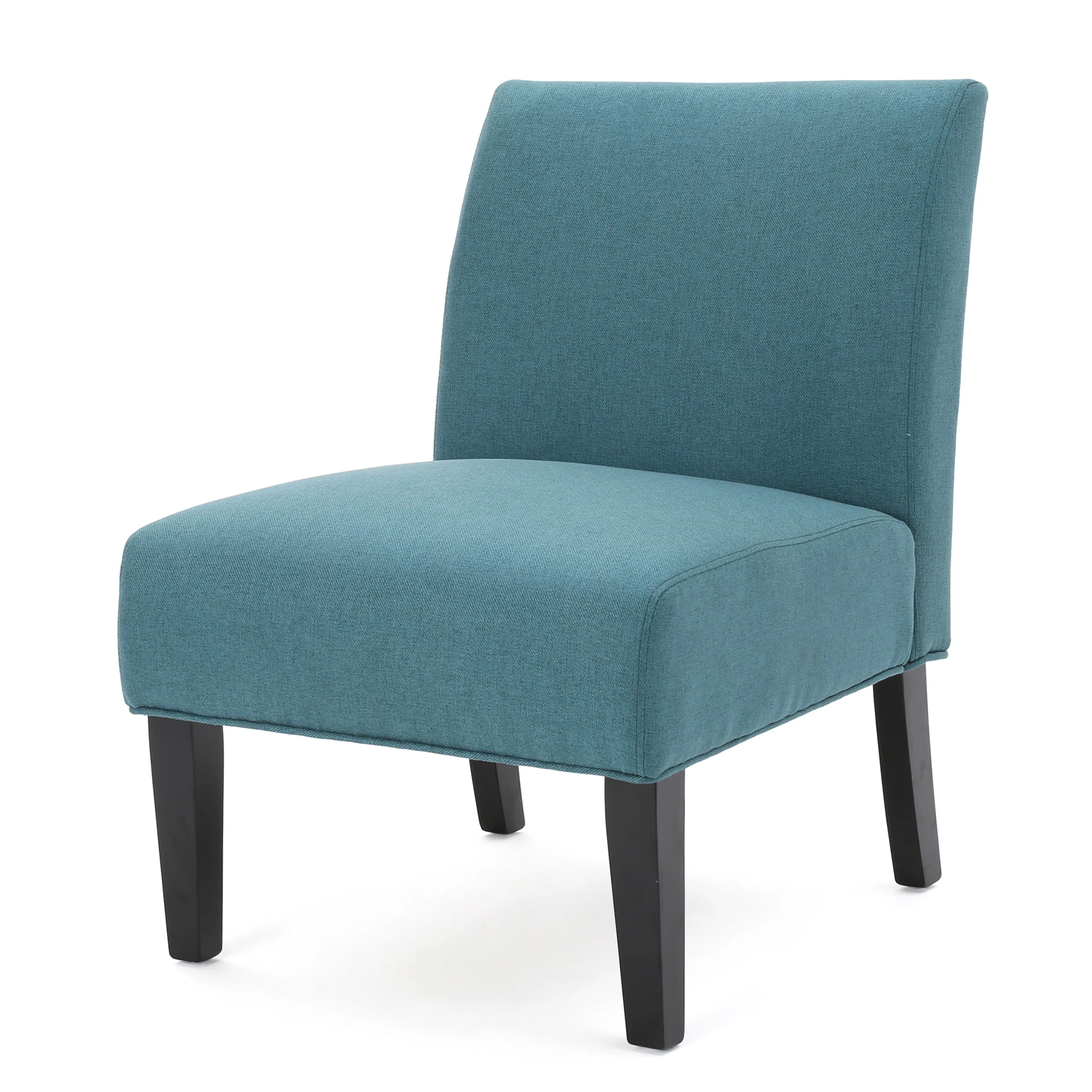 Kendal Contemporary Fabric Slipper Accent Chair - furnishings