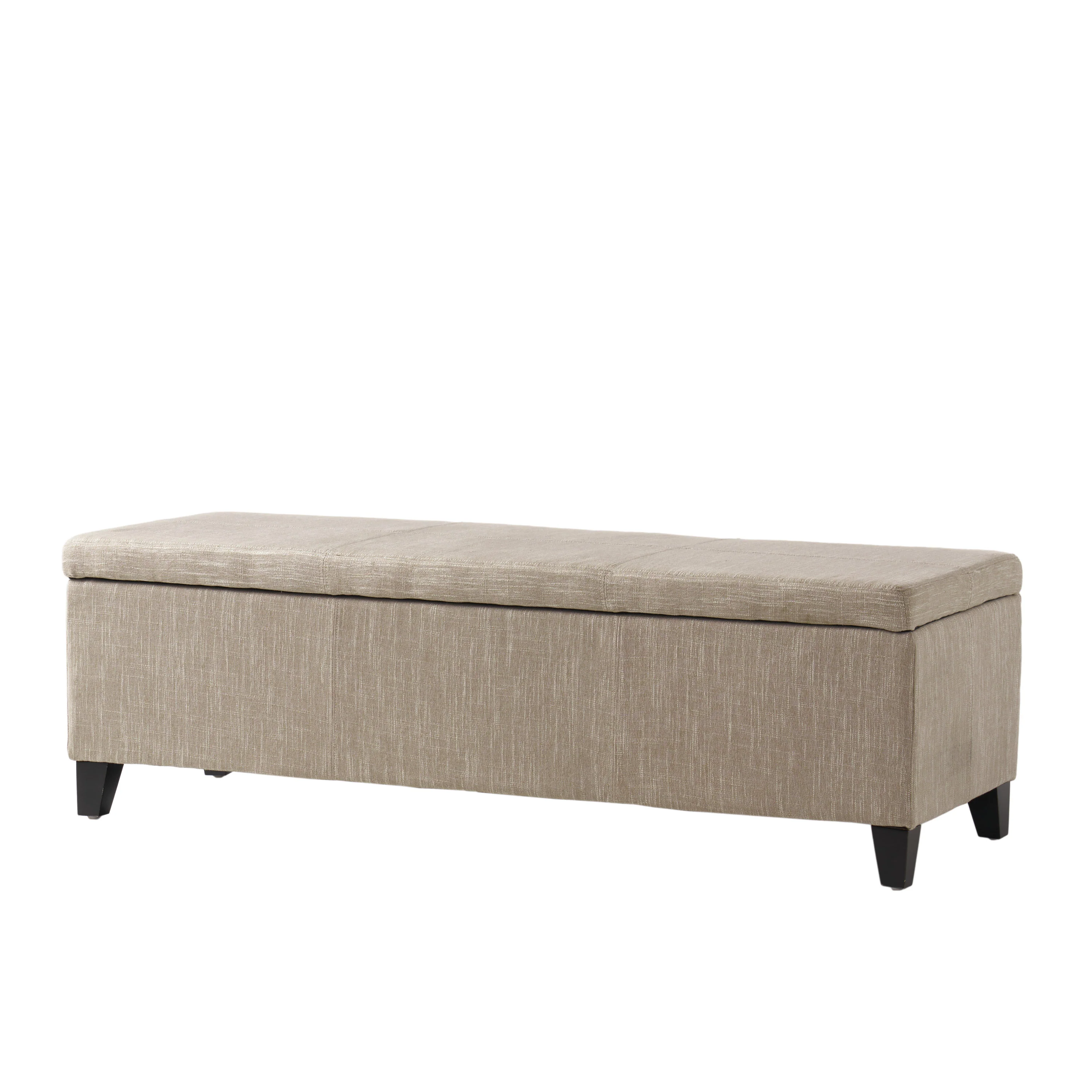 Rupert Upholstered Storage Ottoman Bench - furnishings