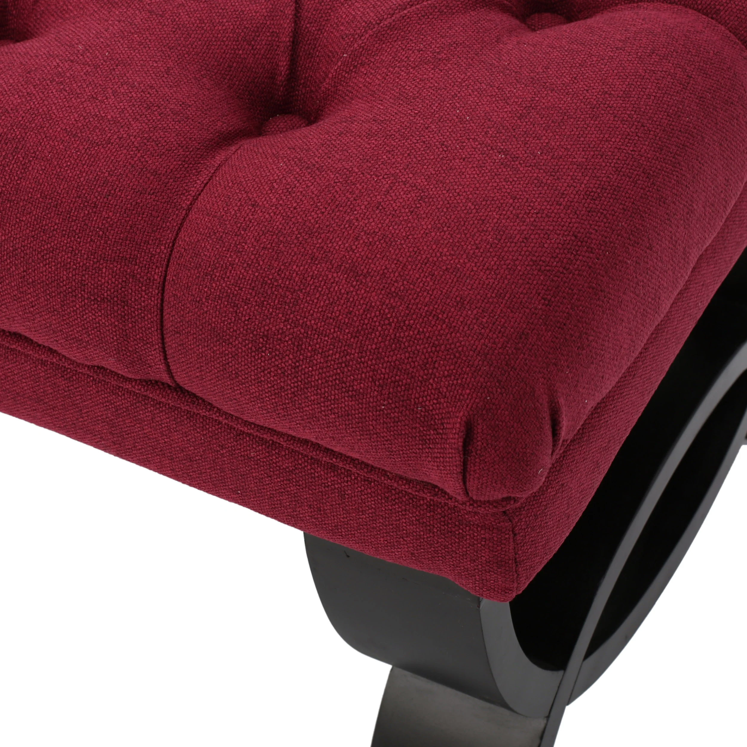 Reddington Tufted Fabric Ottoman Bench - furnishings