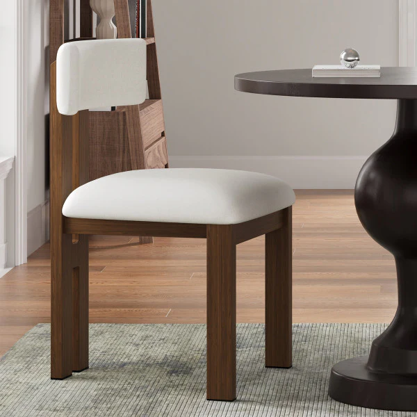 2x Warell Upholstered Luxury Dining Chairs Accent Chairs - furnishings
