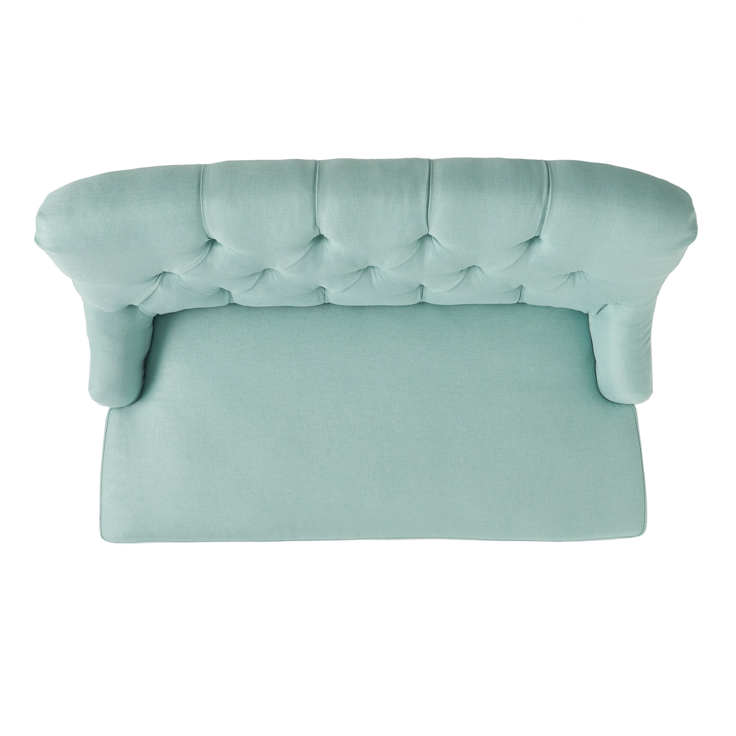 Nicoletta Fabric Settee Loveseat - furnishings