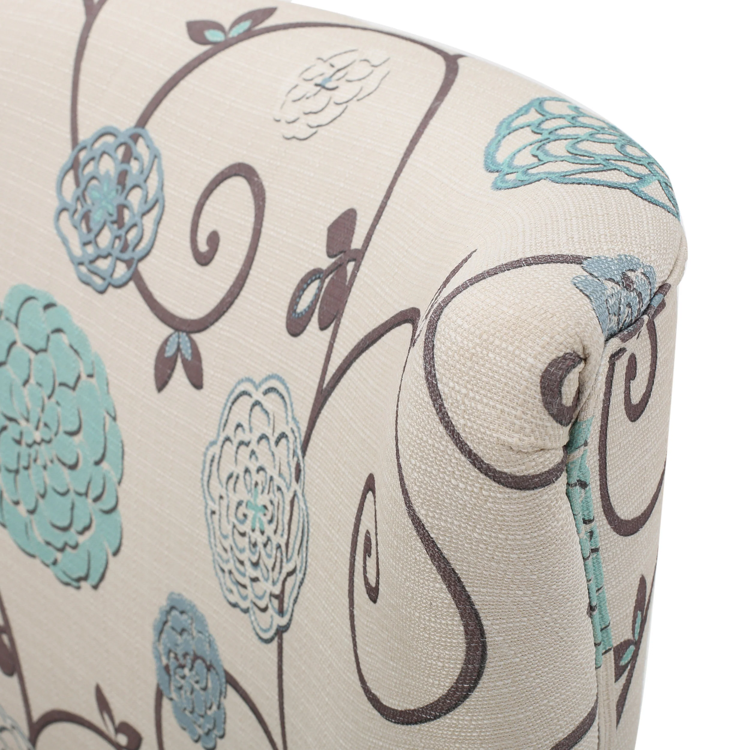 Venette Fabric Club Arm Chair - furnishings