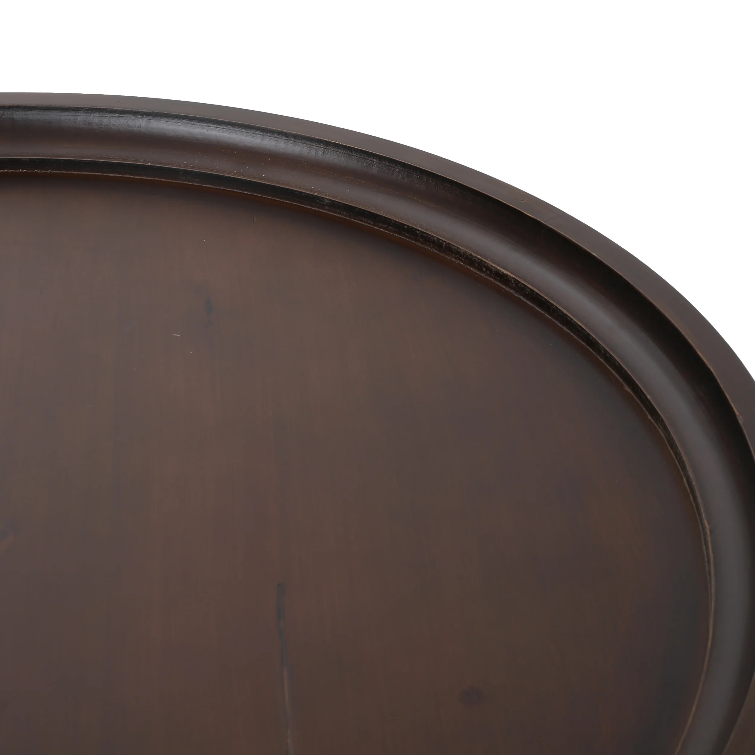 Alteri Finished Faux Wood Circular Coffee Table - furnishings