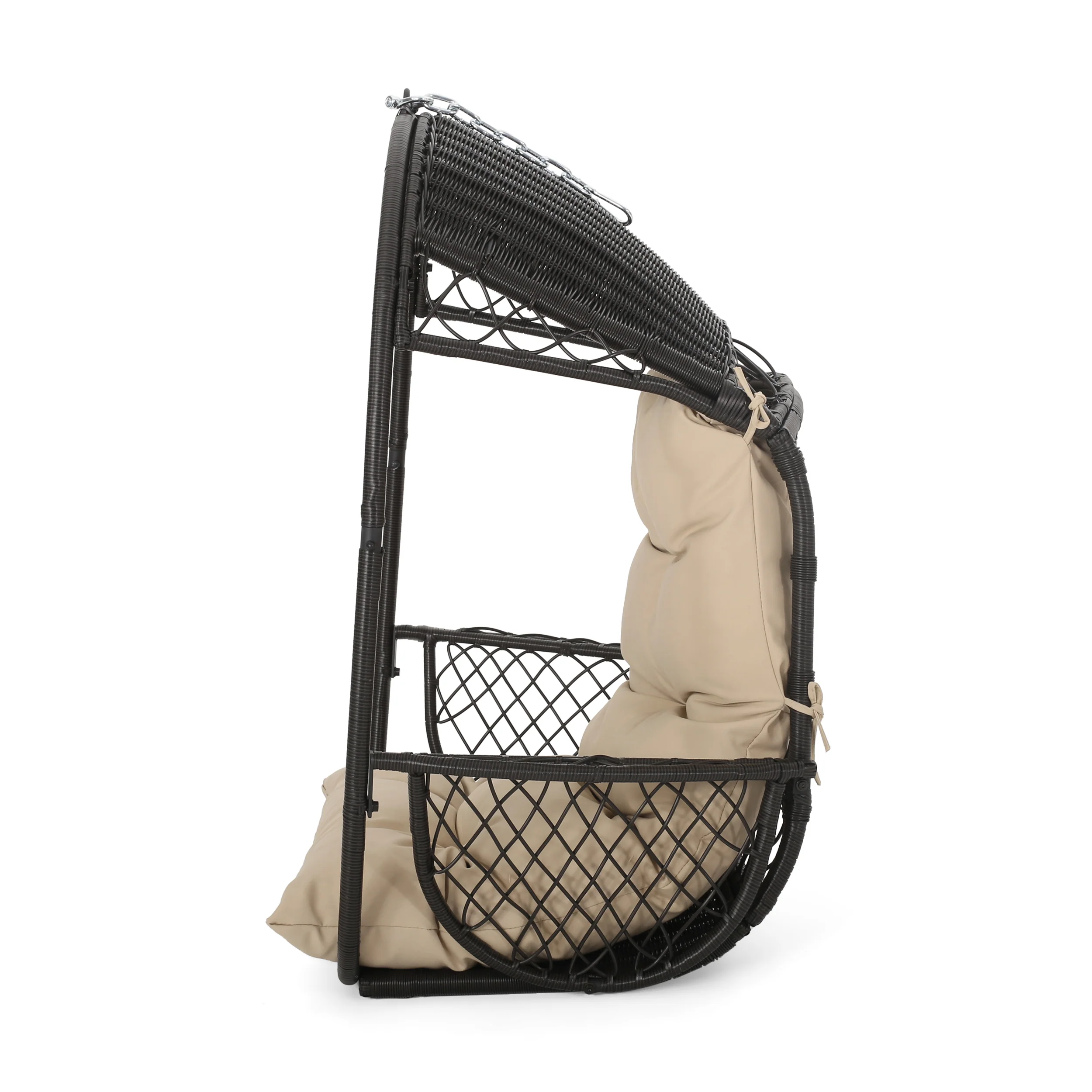 Aydan Outdoor/Indoor Wicker Basket Hanging Chair (NO STAND) - furnishings