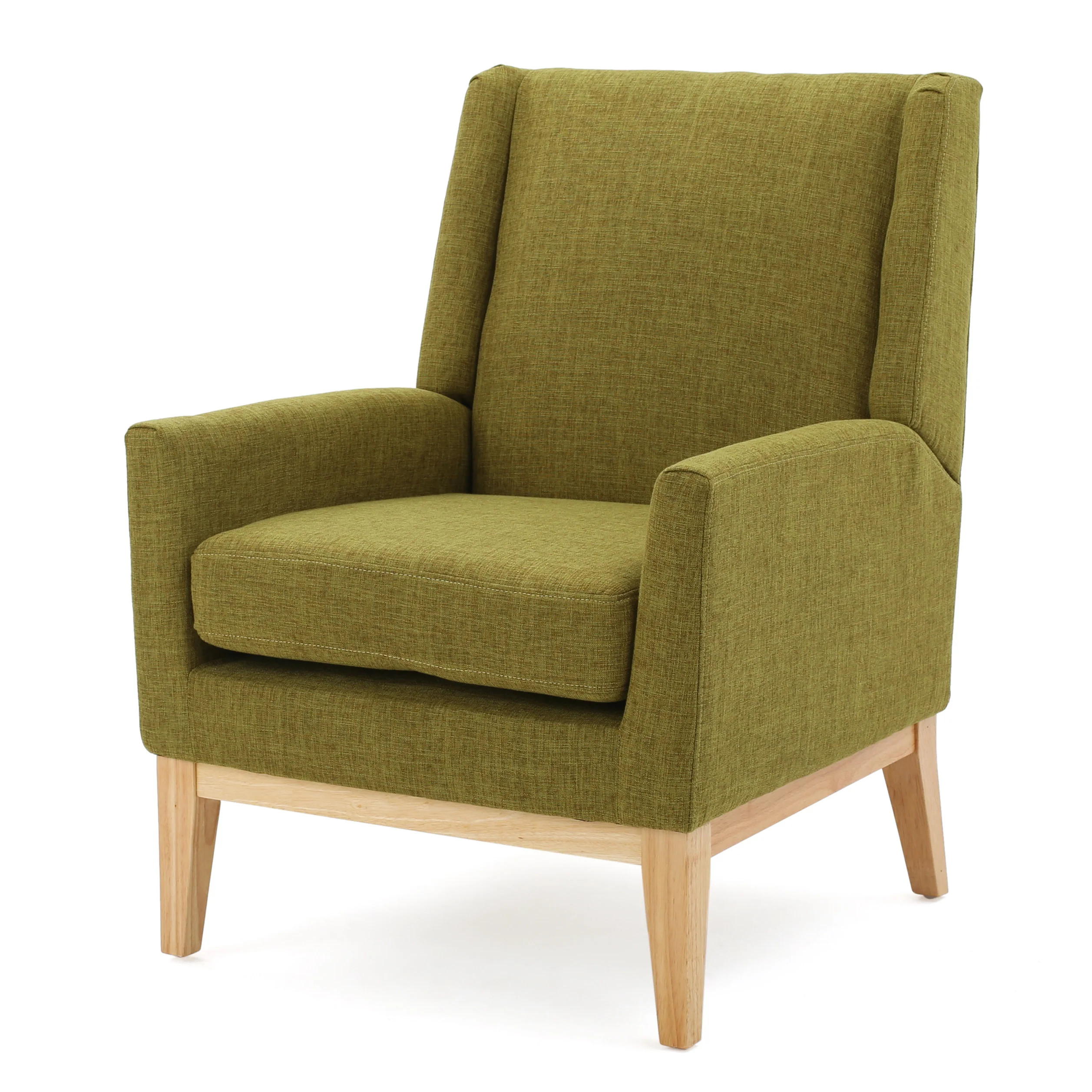 Kronen Mid Century Design Fabric Accent Chair - furnishings