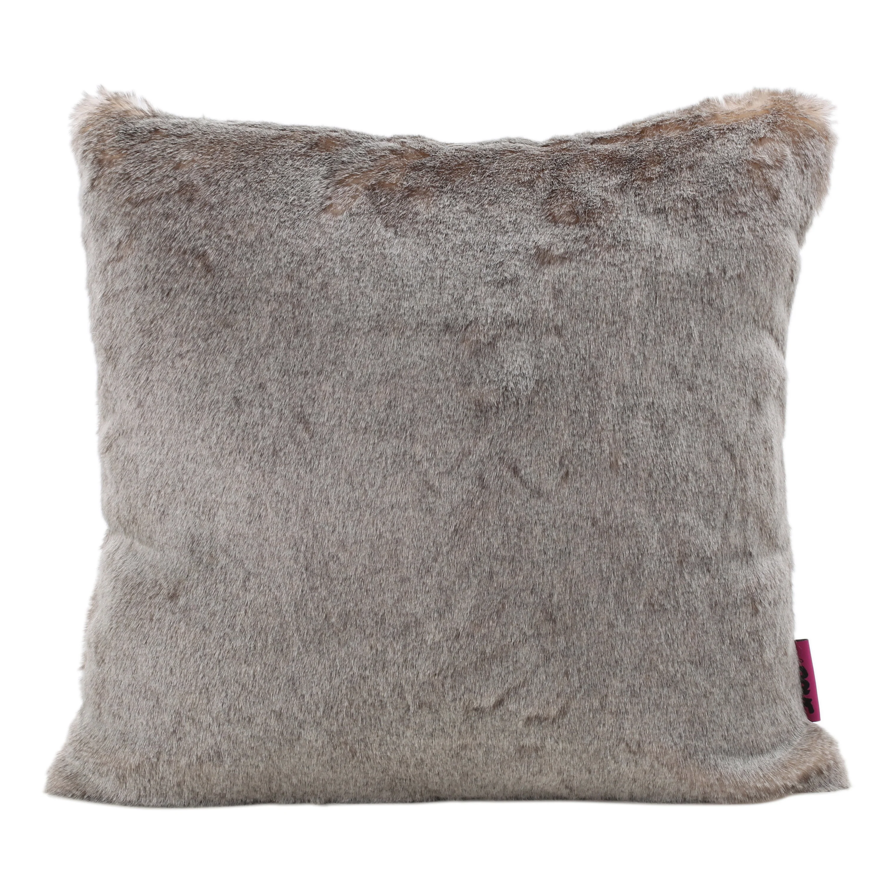 Ellison Modern Glam Faux Fur Throw Pillow - furnishings