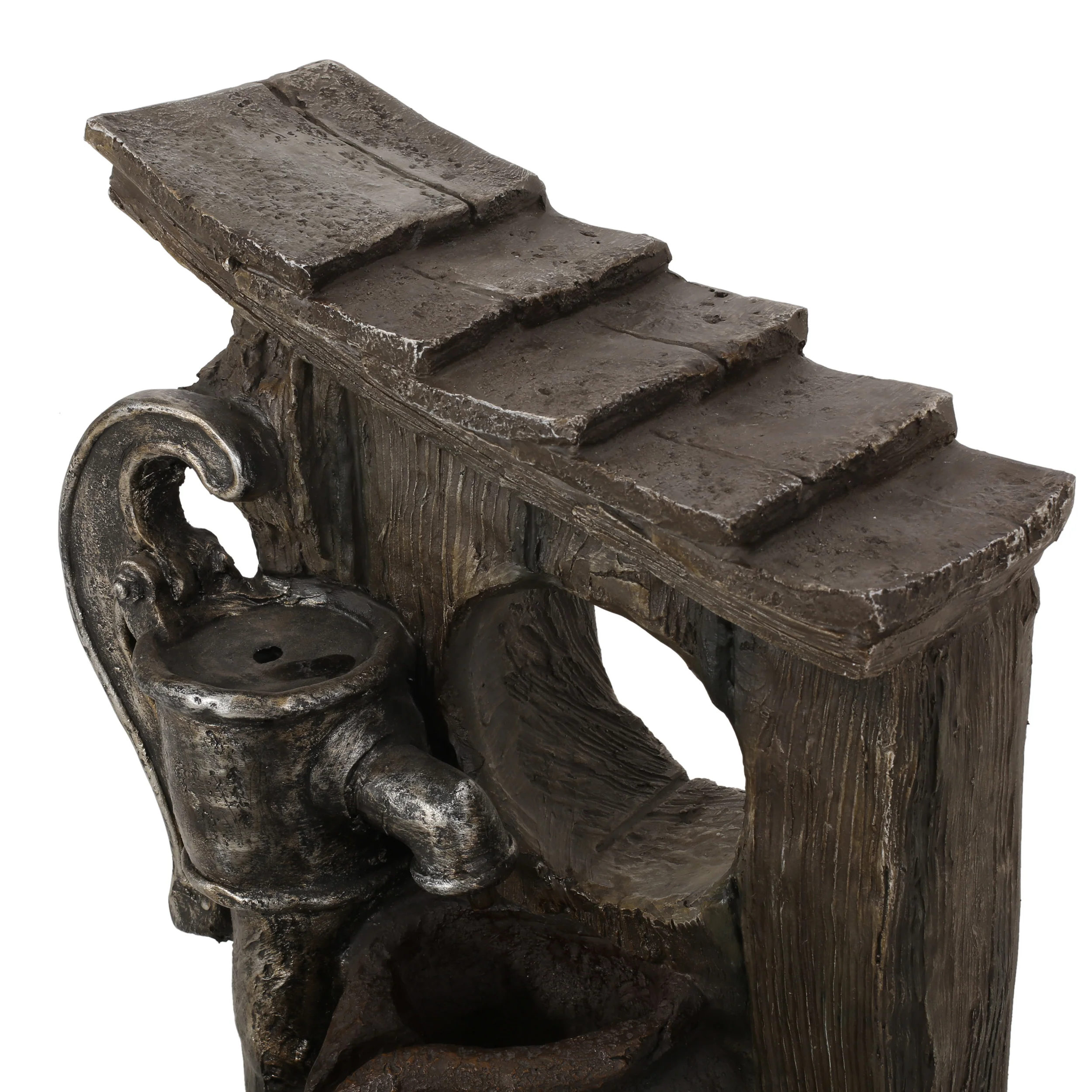 Haralson Adrian Outdoor 3 Tier Jar Fountain - furnishings