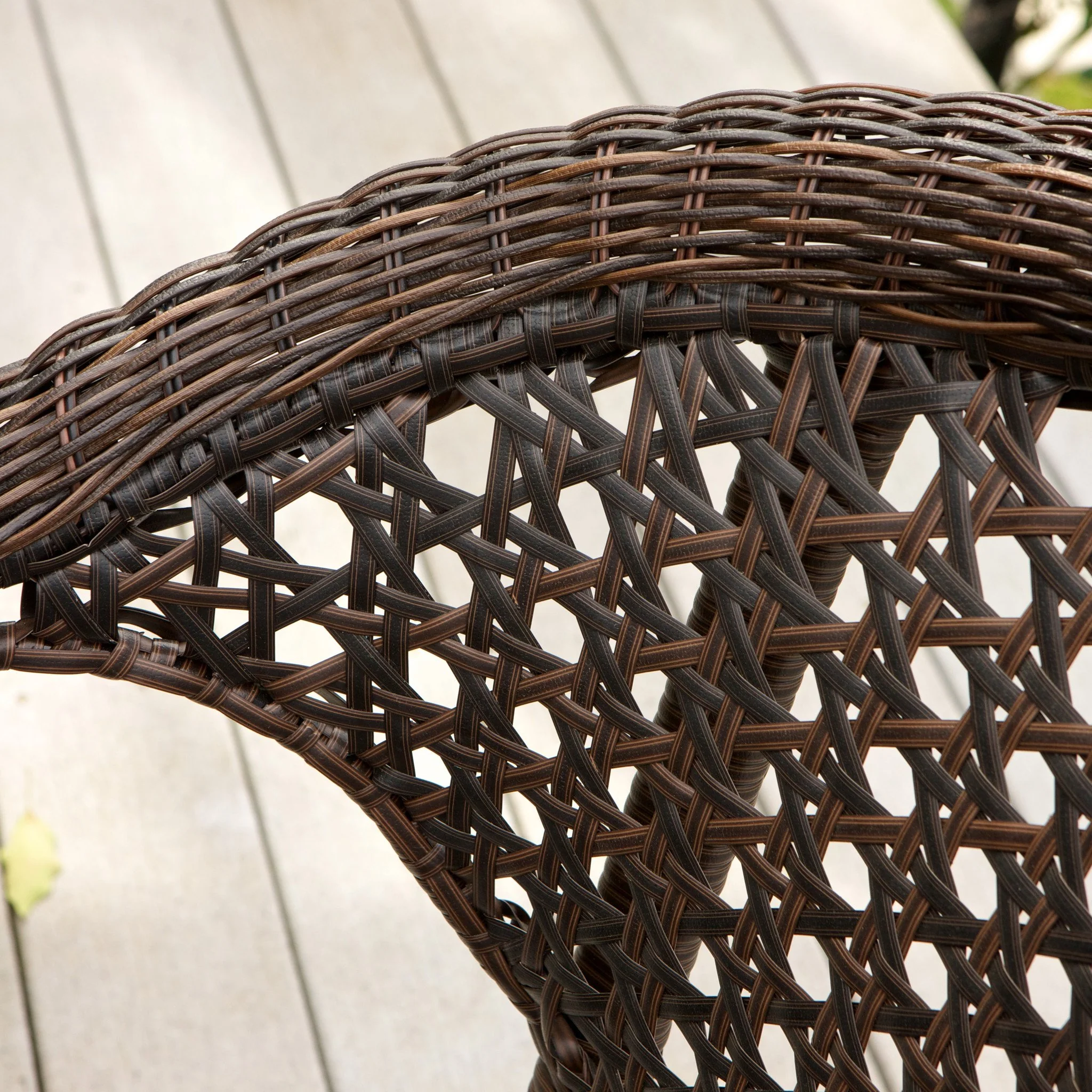 Louisiana 5-Piece Outdoor Wicker Dining Set - furnishings