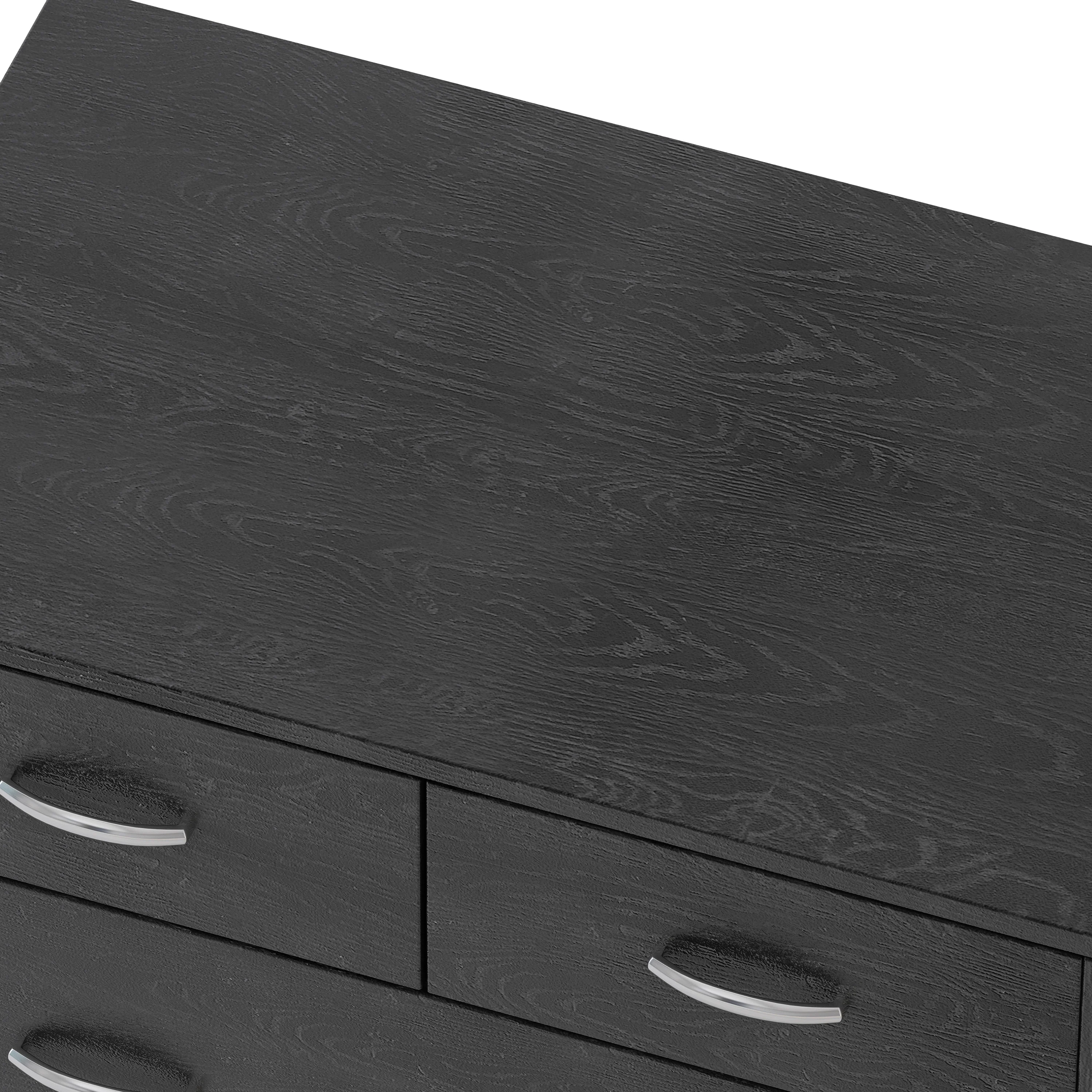 Wilbur Mid Century Wooden 3 Piece 3 Drawer Dresser and Nightstand Bedroom Set - furnishings