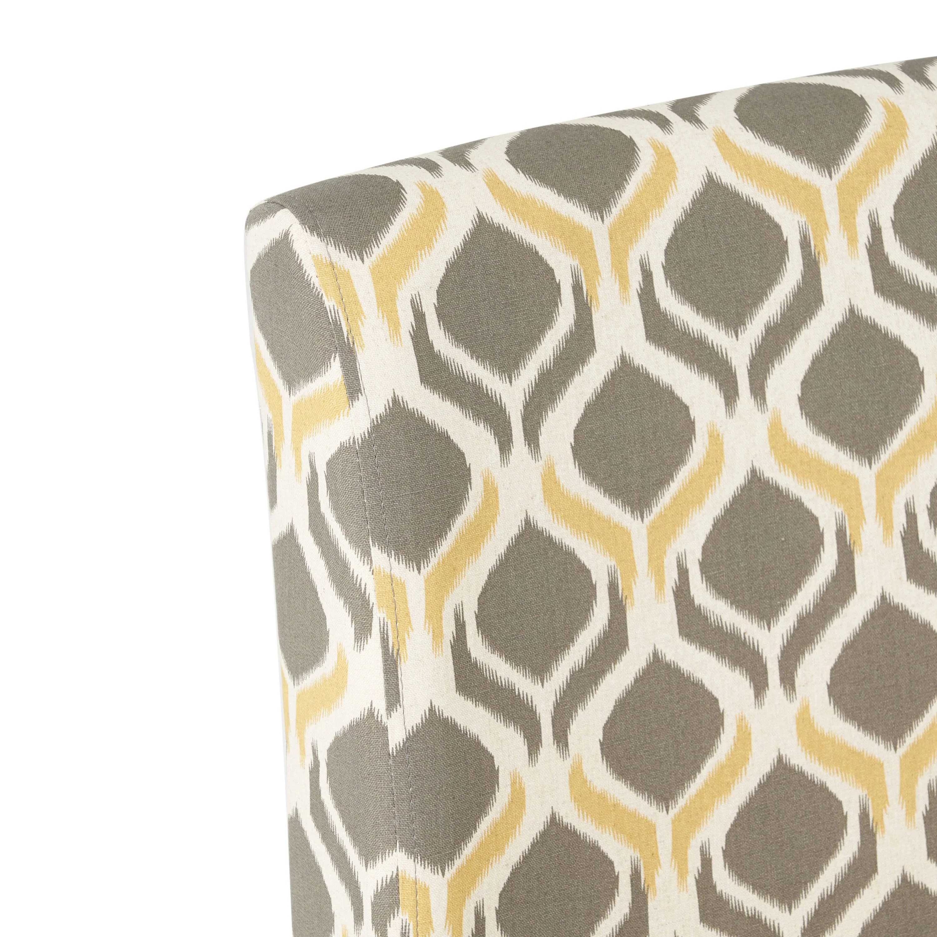 Kalee Contemporary Fabric Slipper Accent Chair - furnishings