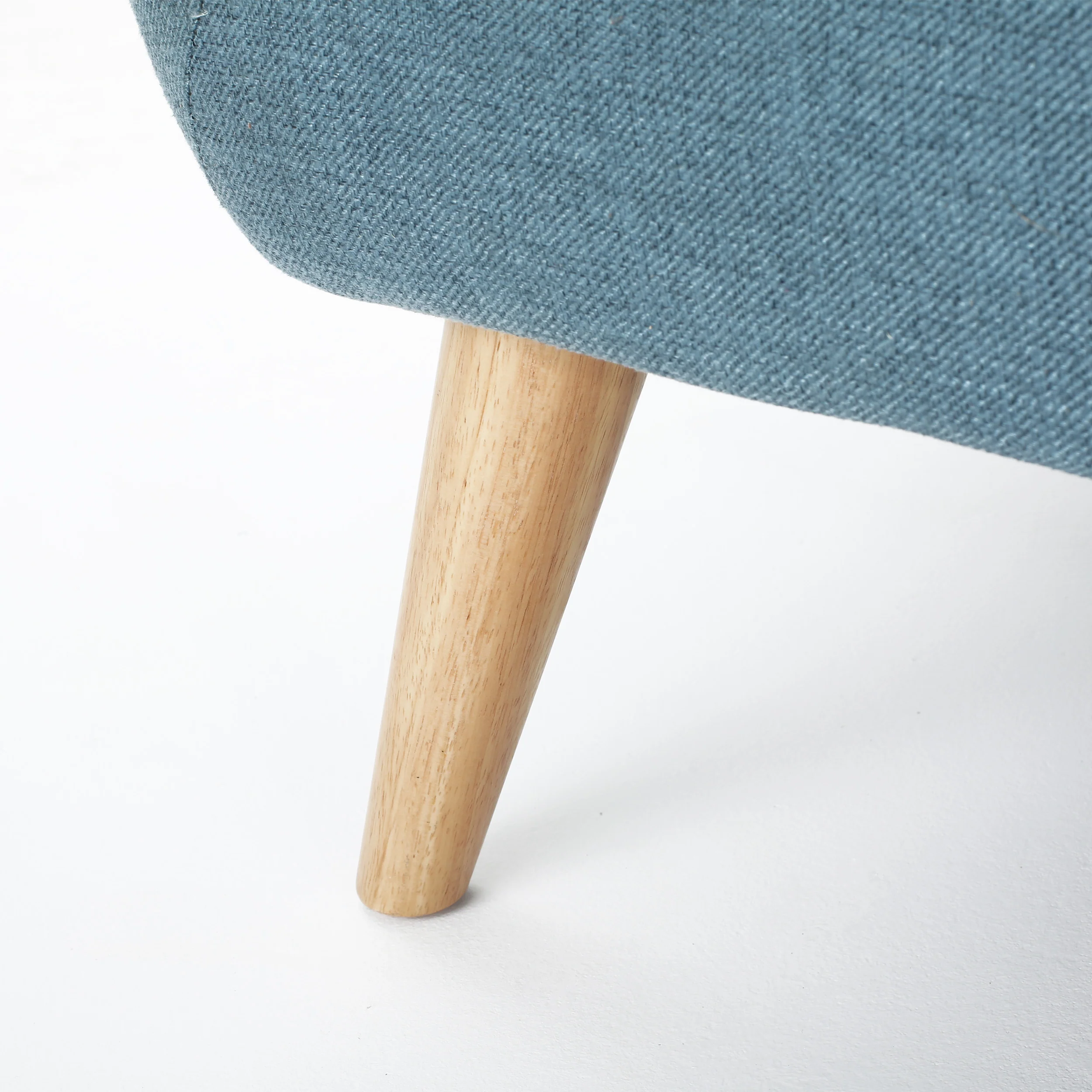 Joseline Mid Century Modern Petite Fabric Love Seat - furnishings