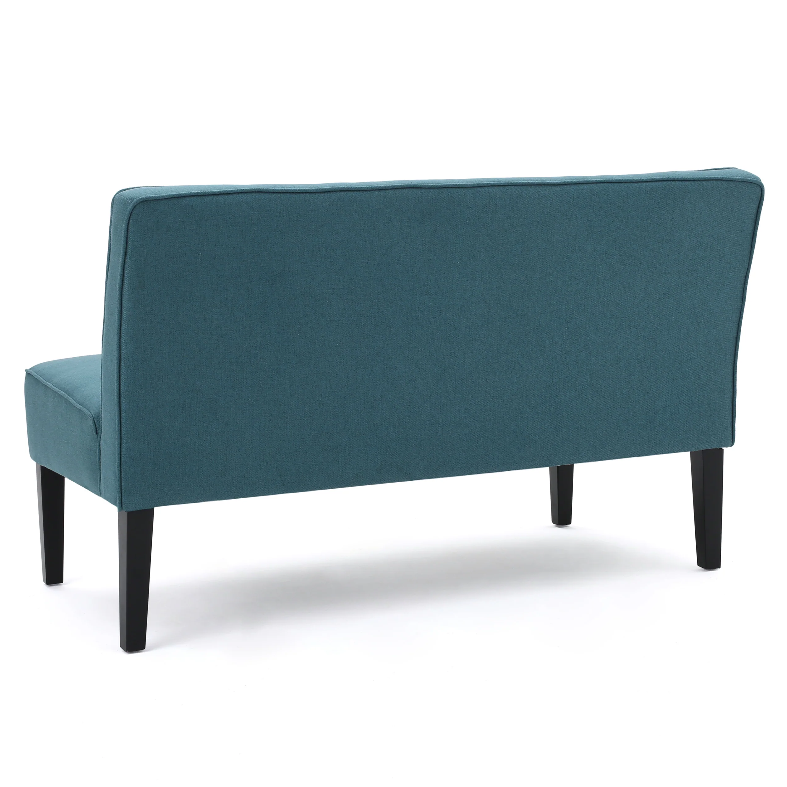 Charlotte Modern Simple Elegant Fabric Settee - furnishings