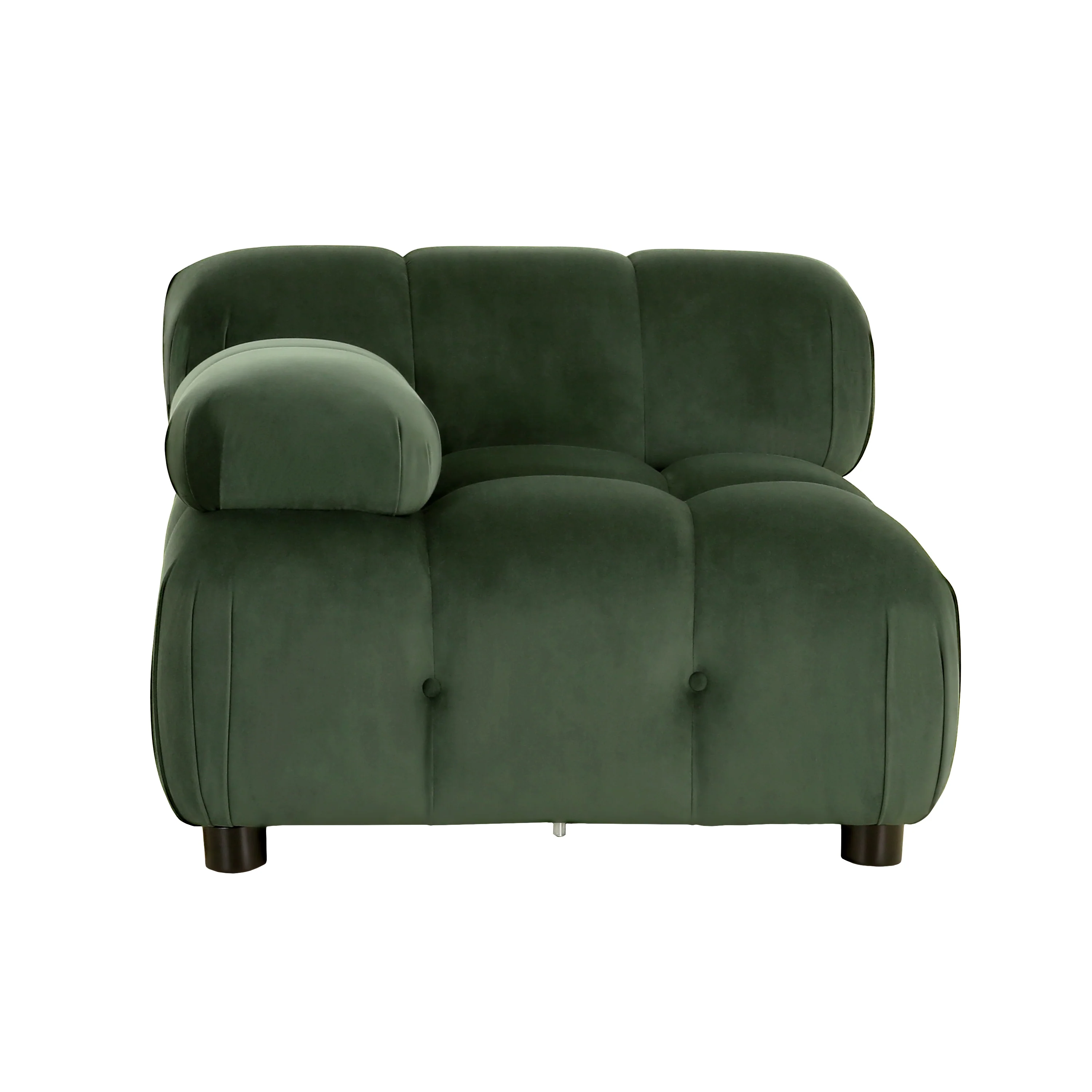 Kildare Velvet 3 Seater Modular Tufted Sofa - furnishings