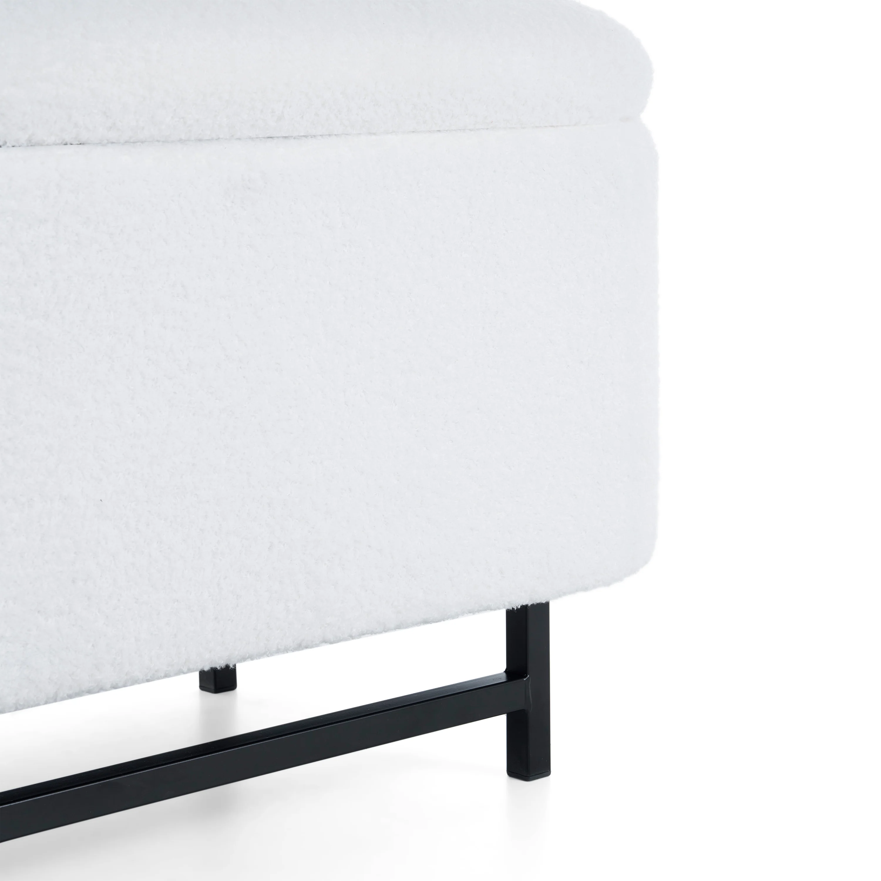 Elowene Fabric Storage Ottoman Bench - furnishings