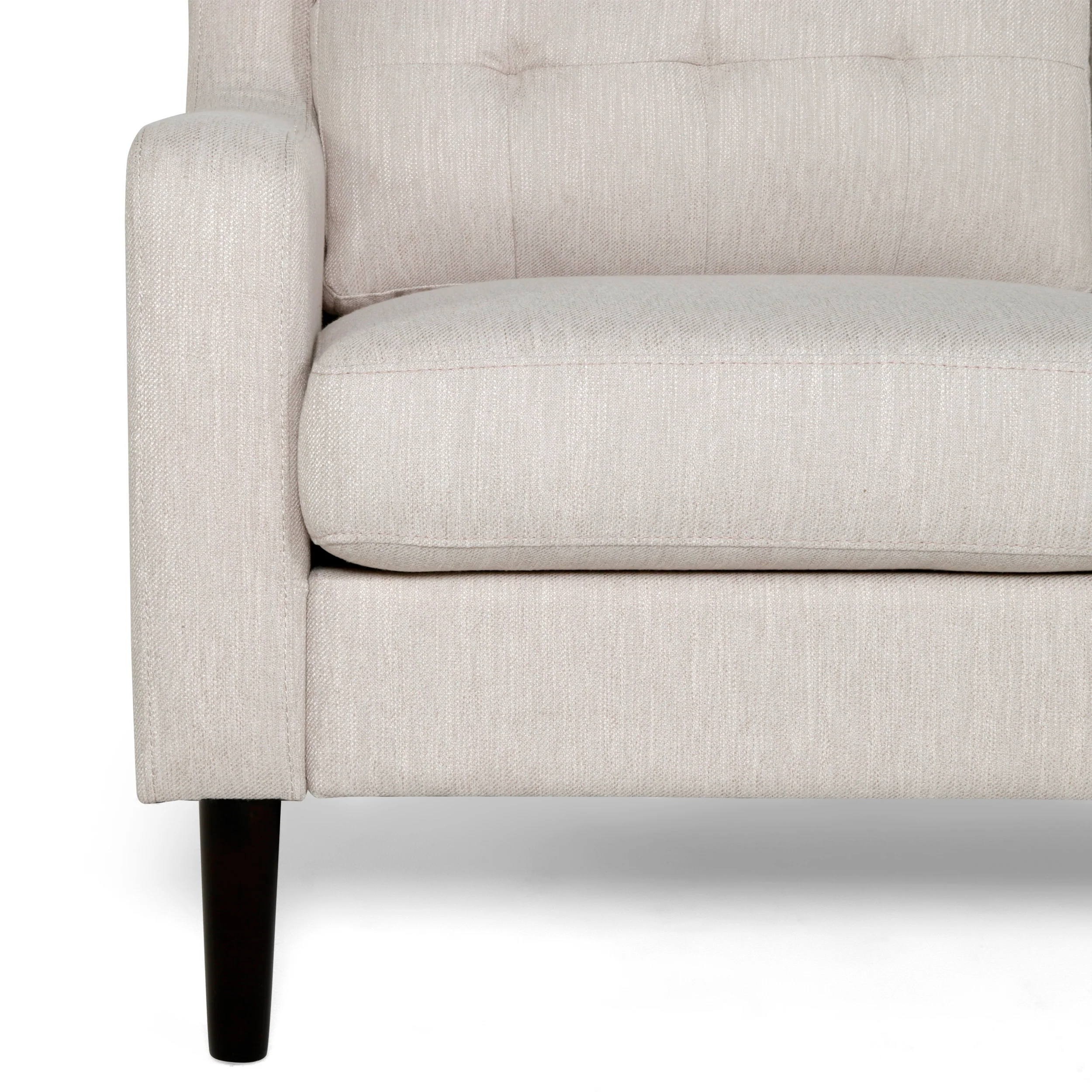 Anaysha Contemporary Fabric Loveseat - furnishings