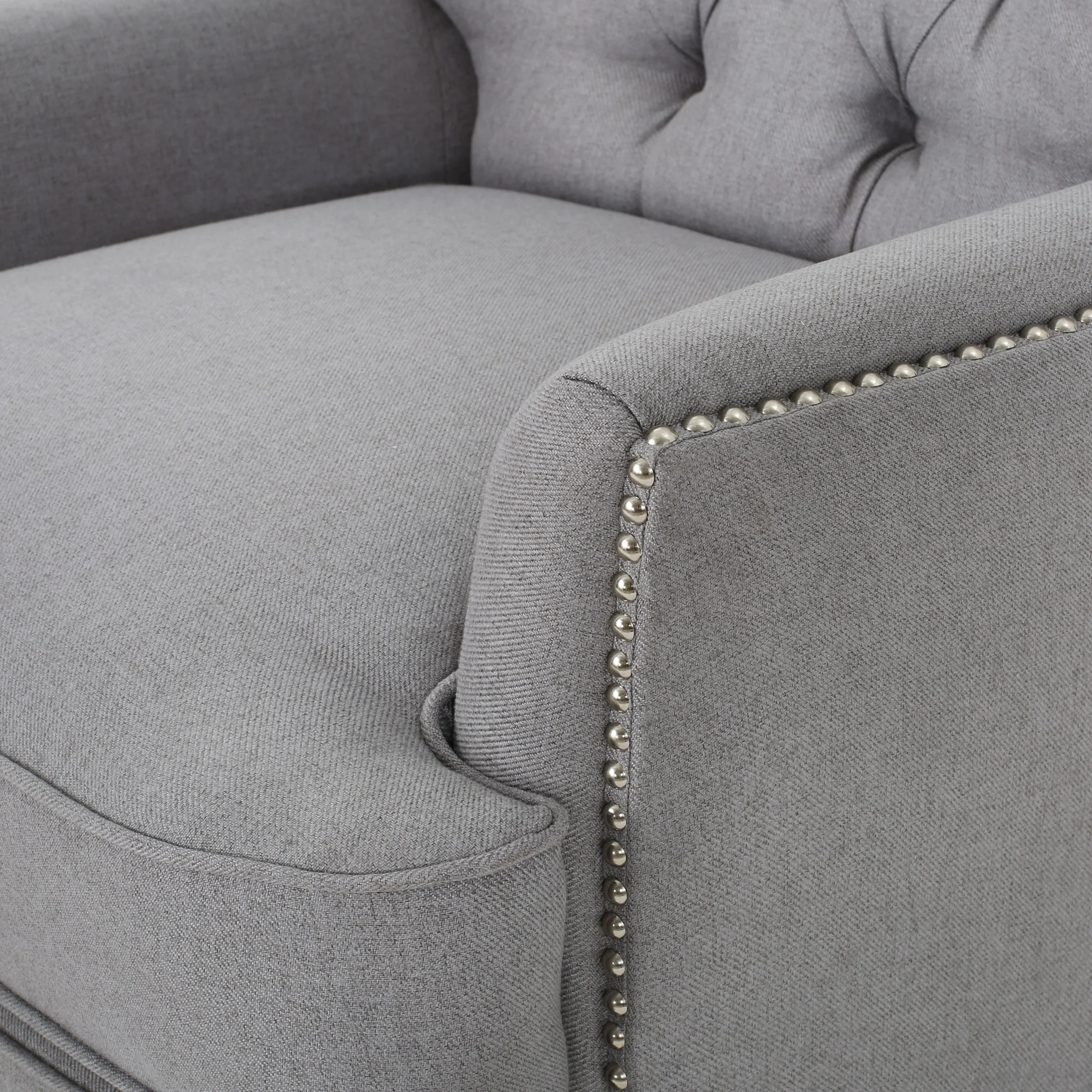 Palermo Tufted Fabric Power Recliner Chair - furnishings