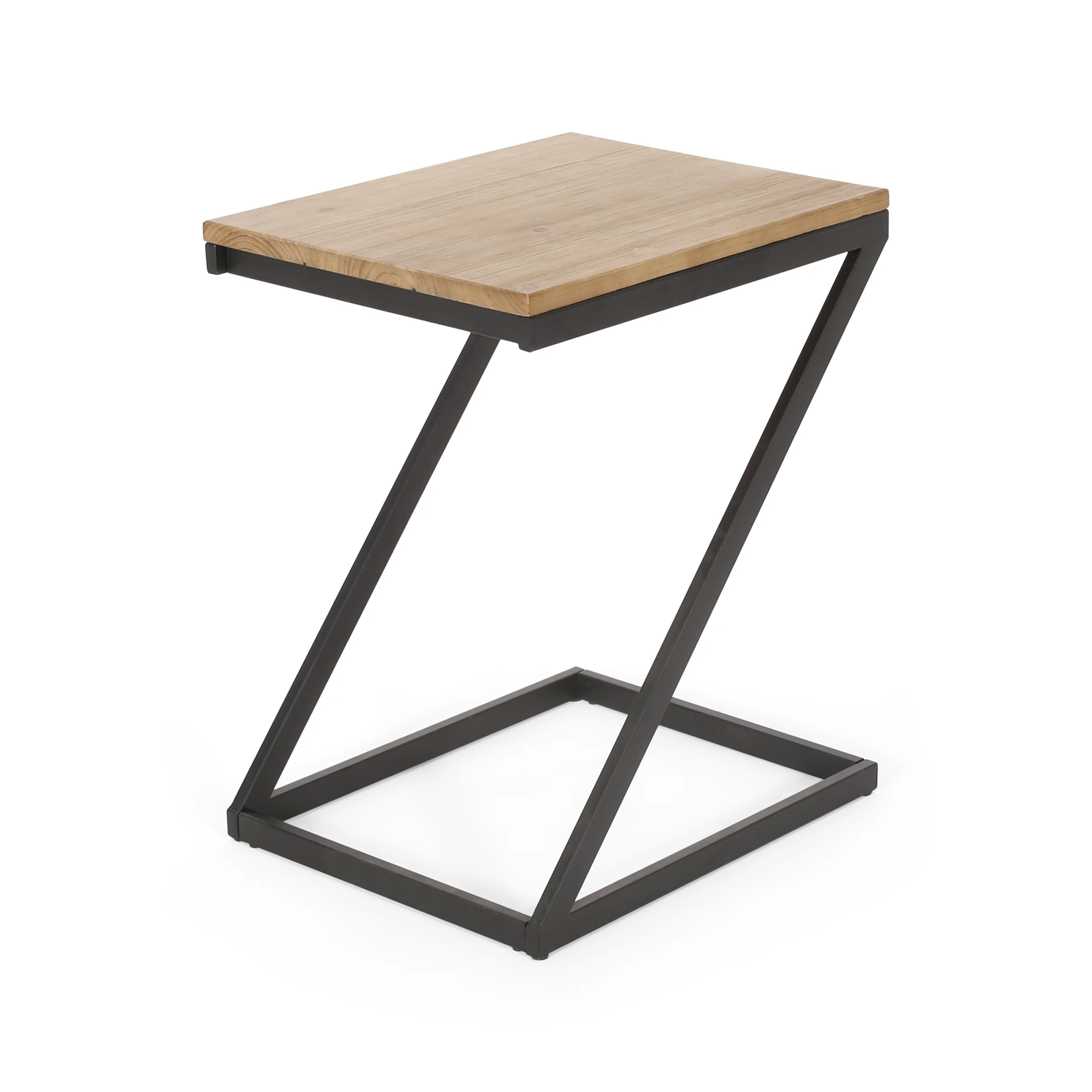 Shalynn Modern Industrial Side Table - furnishings