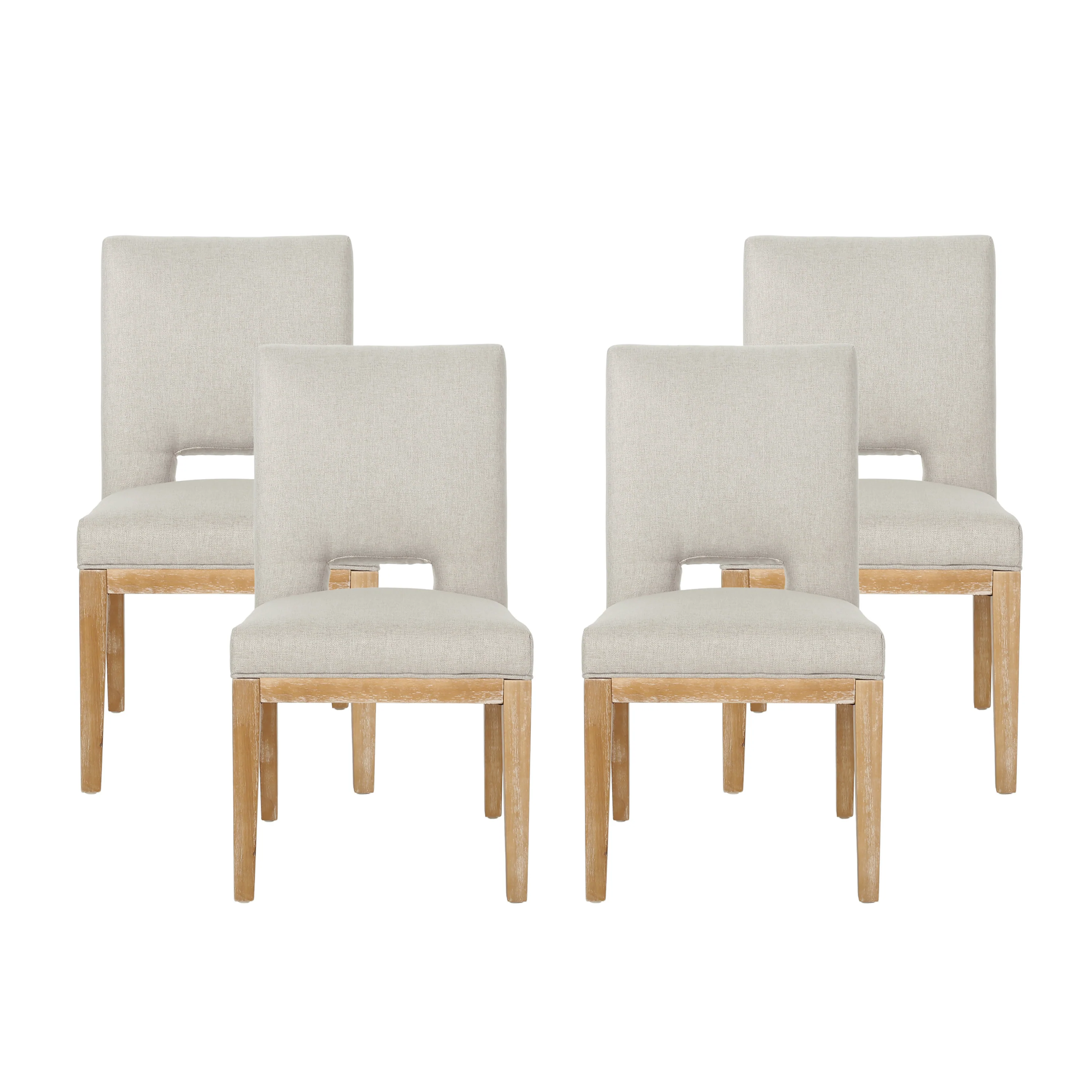 Parkey Upholstered Dining Chairs, Set of 4 - furnishings