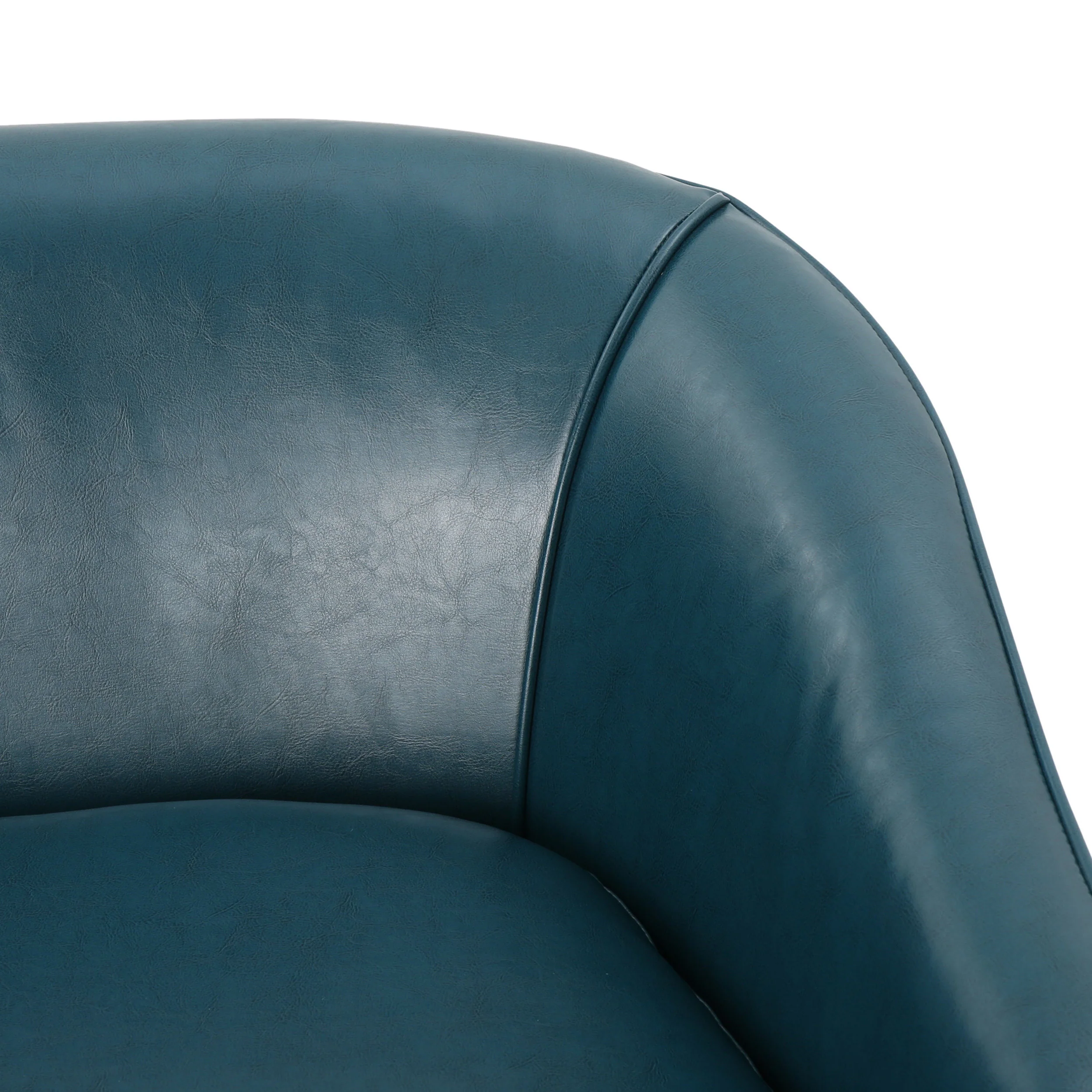 Isolde Modern Petite Loveseat Settee (Fabric or PU Leather) - furnishings