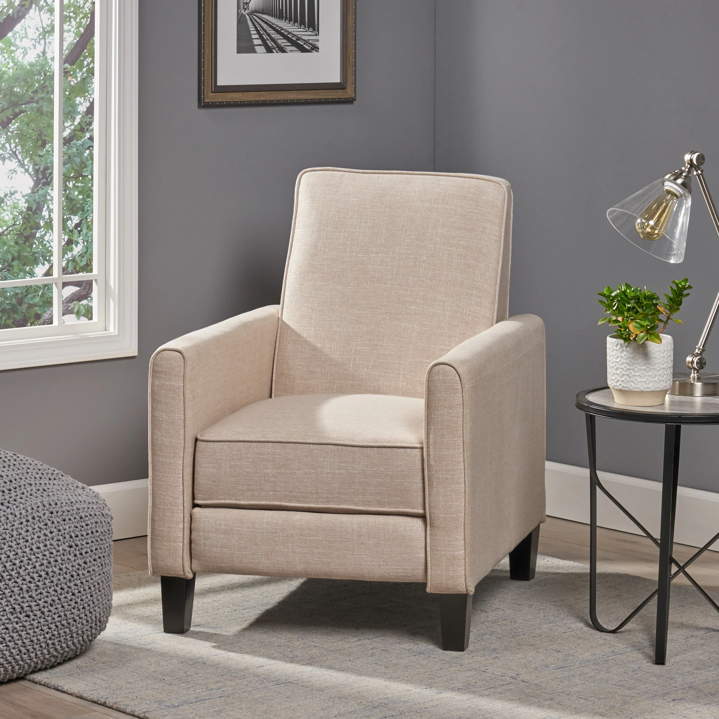 Lucas Fabric Recliner Chair - furnishings