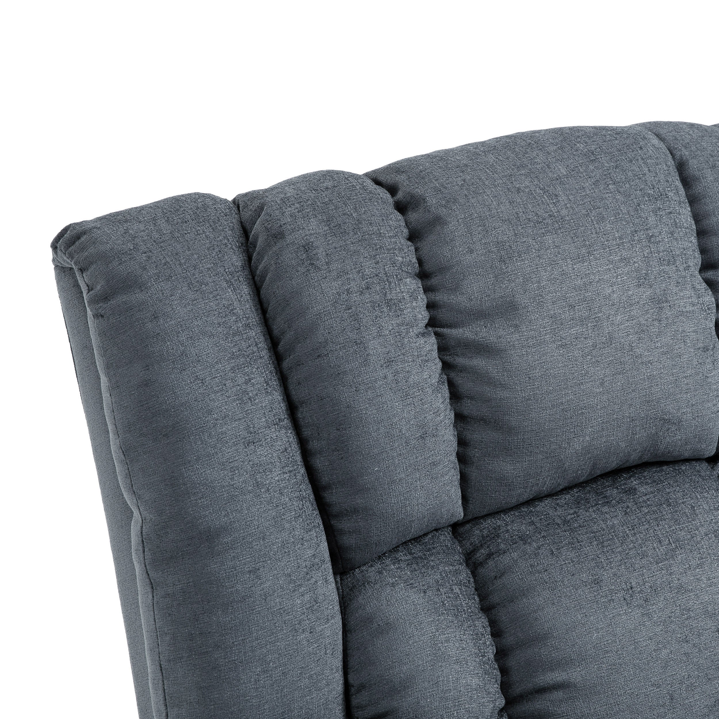 Siloam Contemporary Pillow Tufted Massage Recliner - furnishings