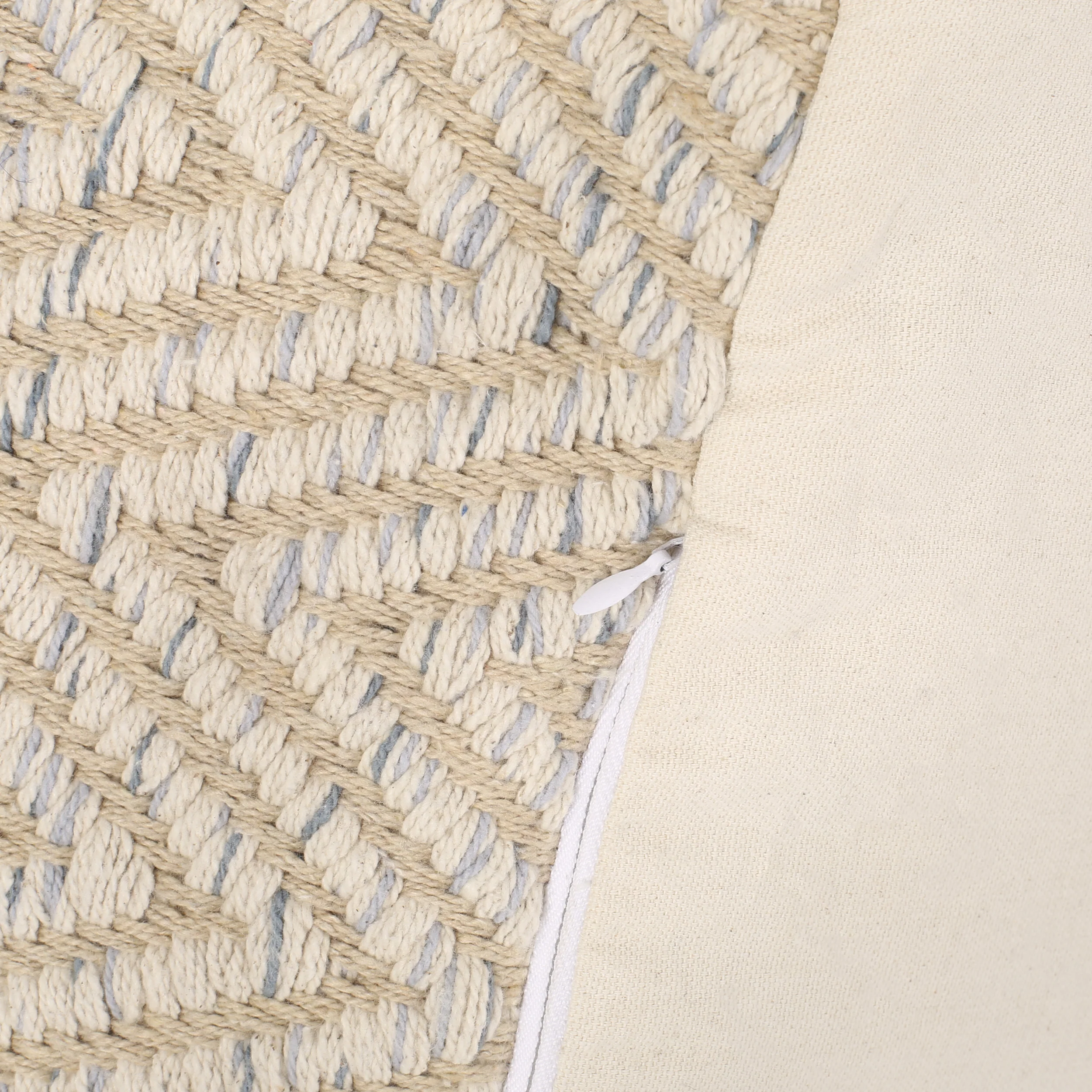 Aryelle Boho Fabric Cube Pouf - furnishings
