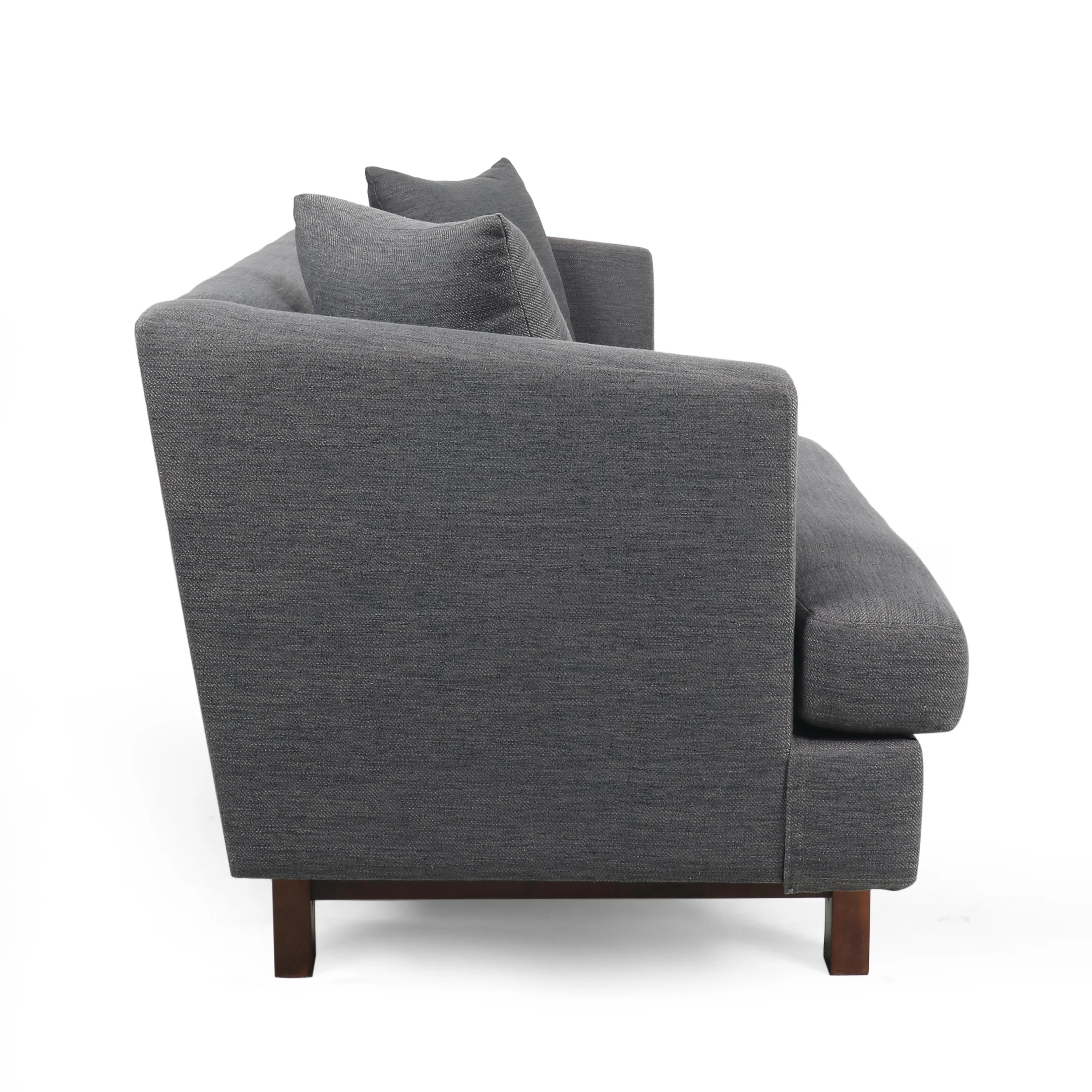 Sparks Mid-Century Modern Upholstered 3 Seater Sofa - furnishings