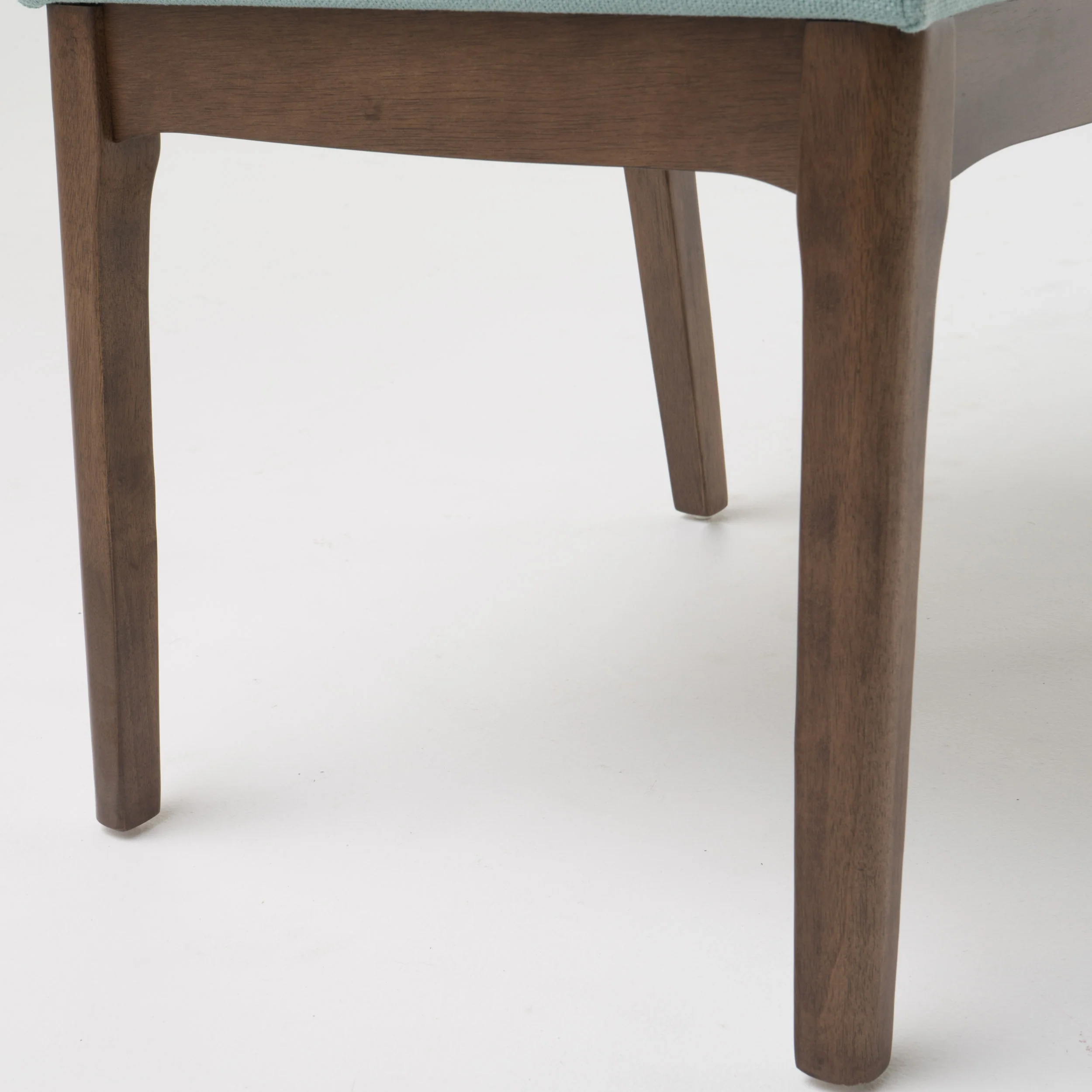 Katherine Mid Century Fabric & Wood Finish 5 Piece Dining Set - furnishings