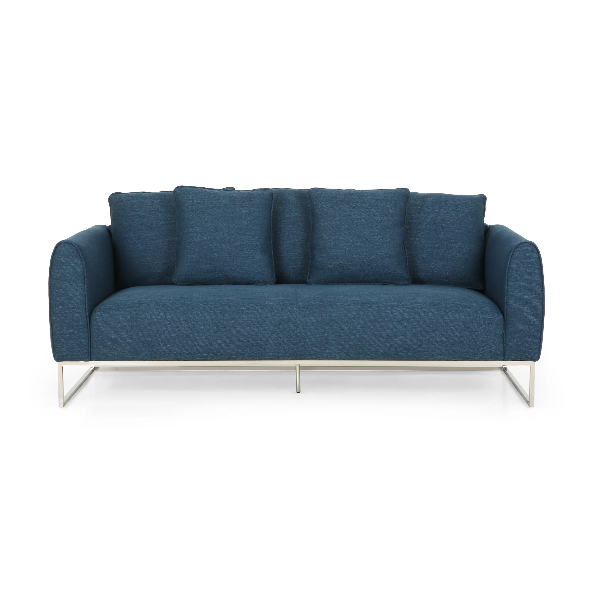 Kastle Modern Fabric 3 Seater Sofa - furnishings