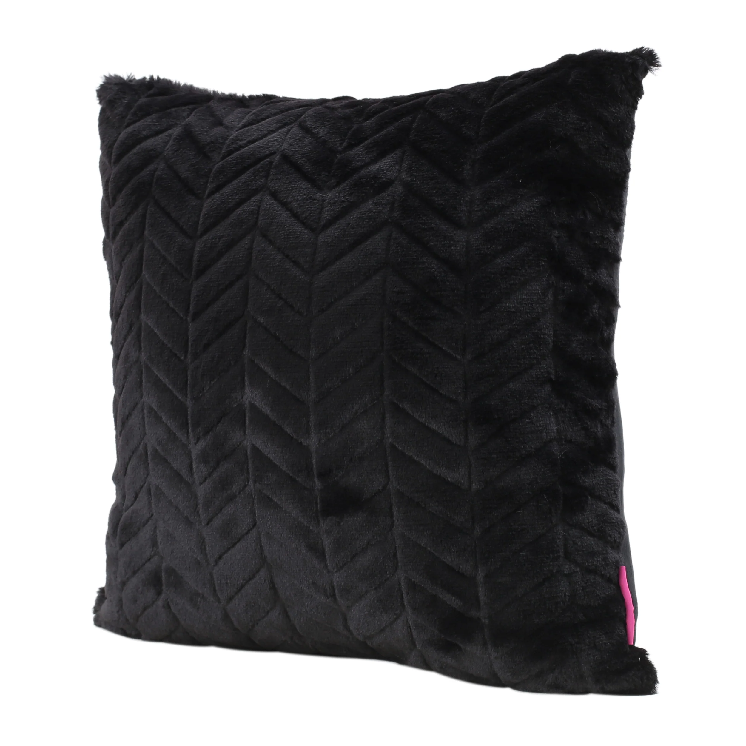 Ellison Modern Glam Faux Fur Throw Pillow - furnishings