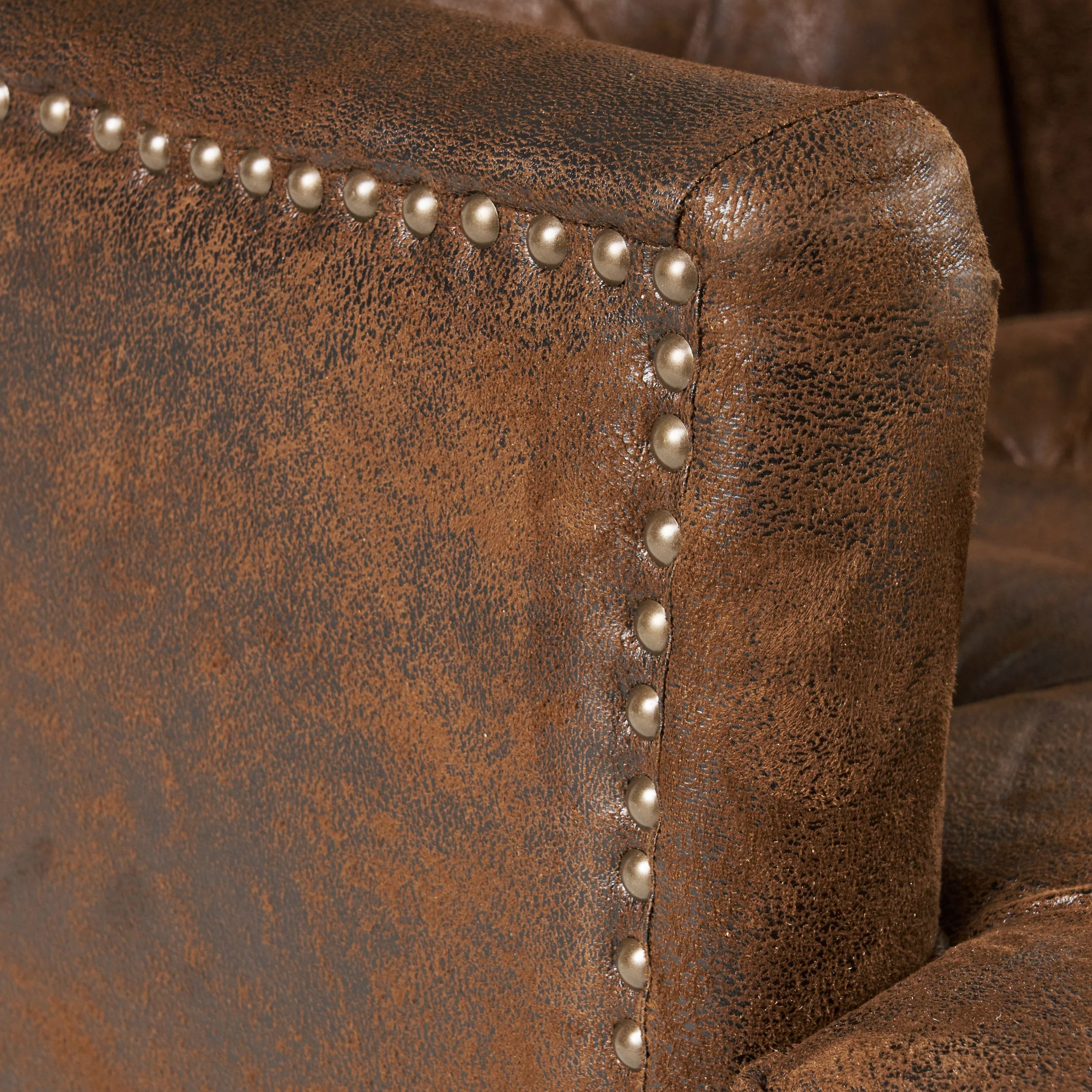 Madene Tufted Back Fabric Club Chair - furnishings