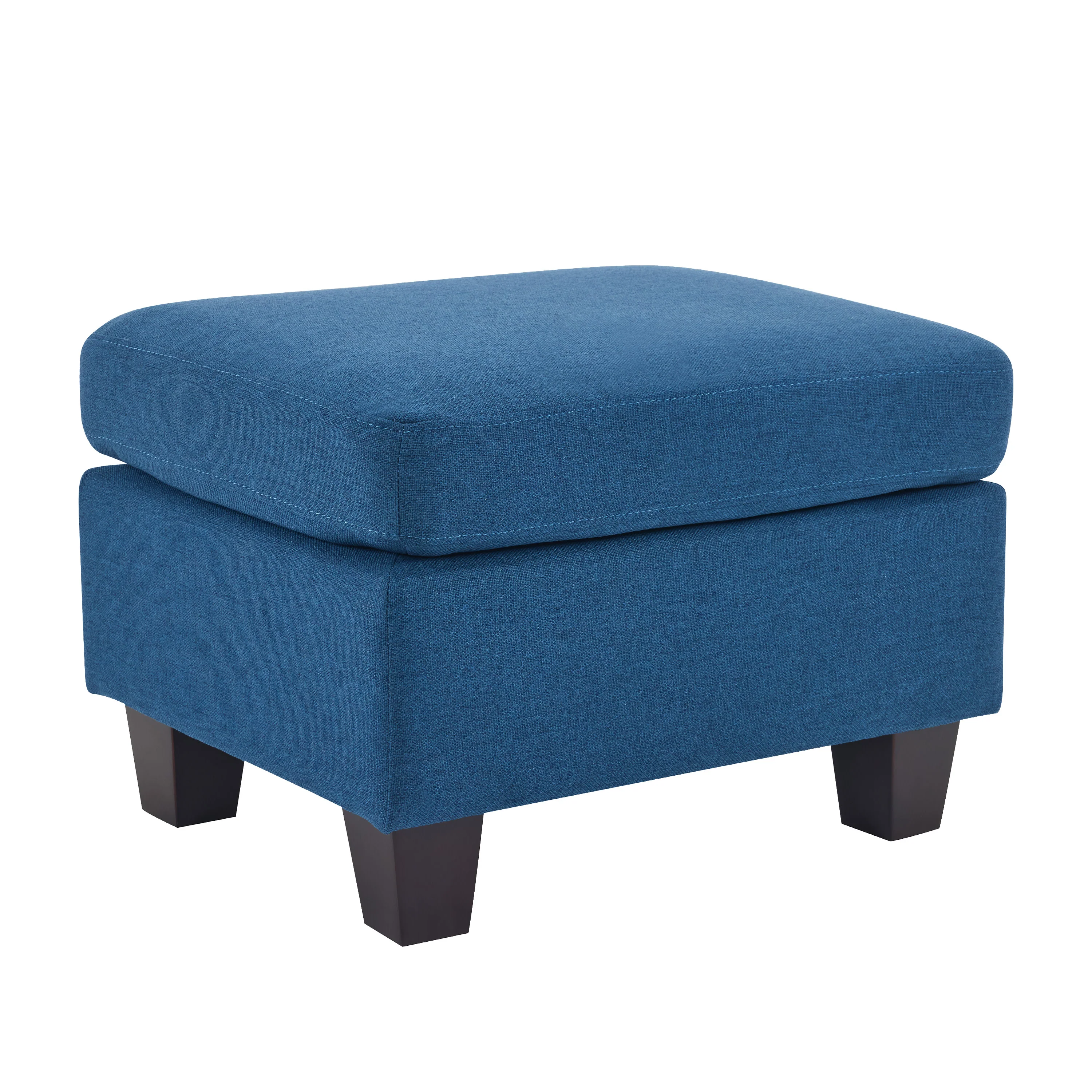 Judkins Fabric Tufted Ottoman - furnishings