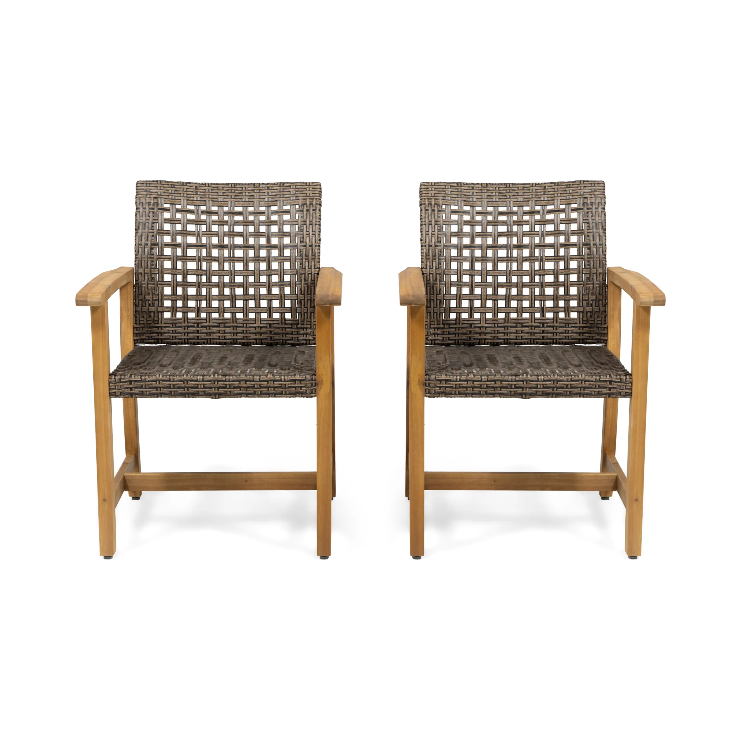 Loralynn Outdoor 8 Seater Acacia Wood Dining Set - furnishings