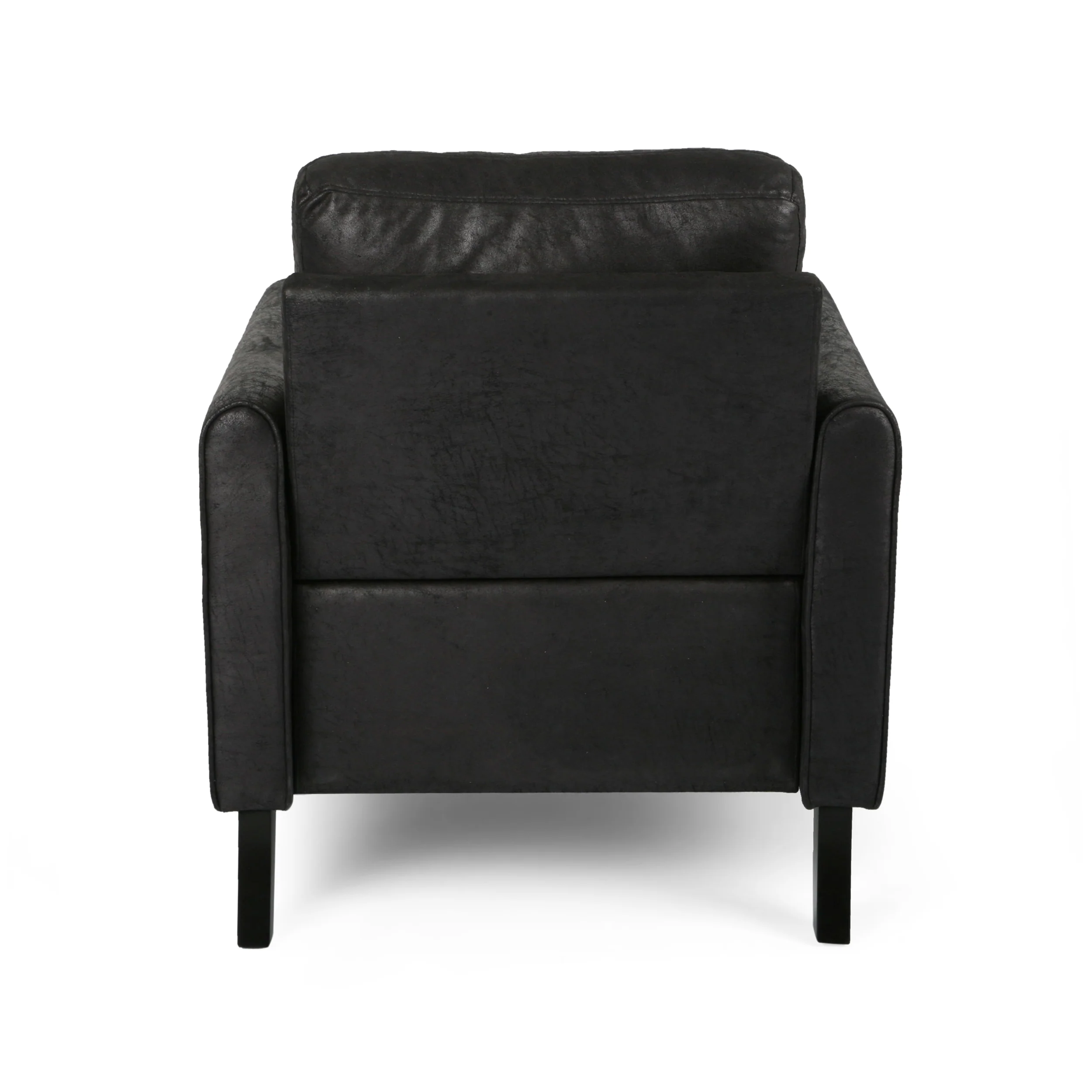 Xyan Contemporary Club Chair with Plush Microfiber Cushions - furnishings