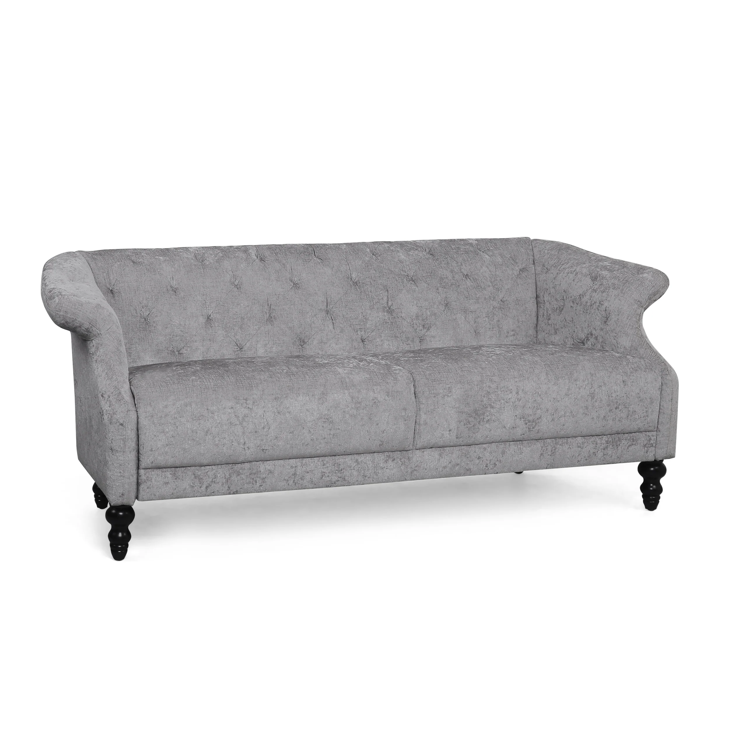 Lavonia Contemporary Tufted 3 Seater Sofa - furnishings