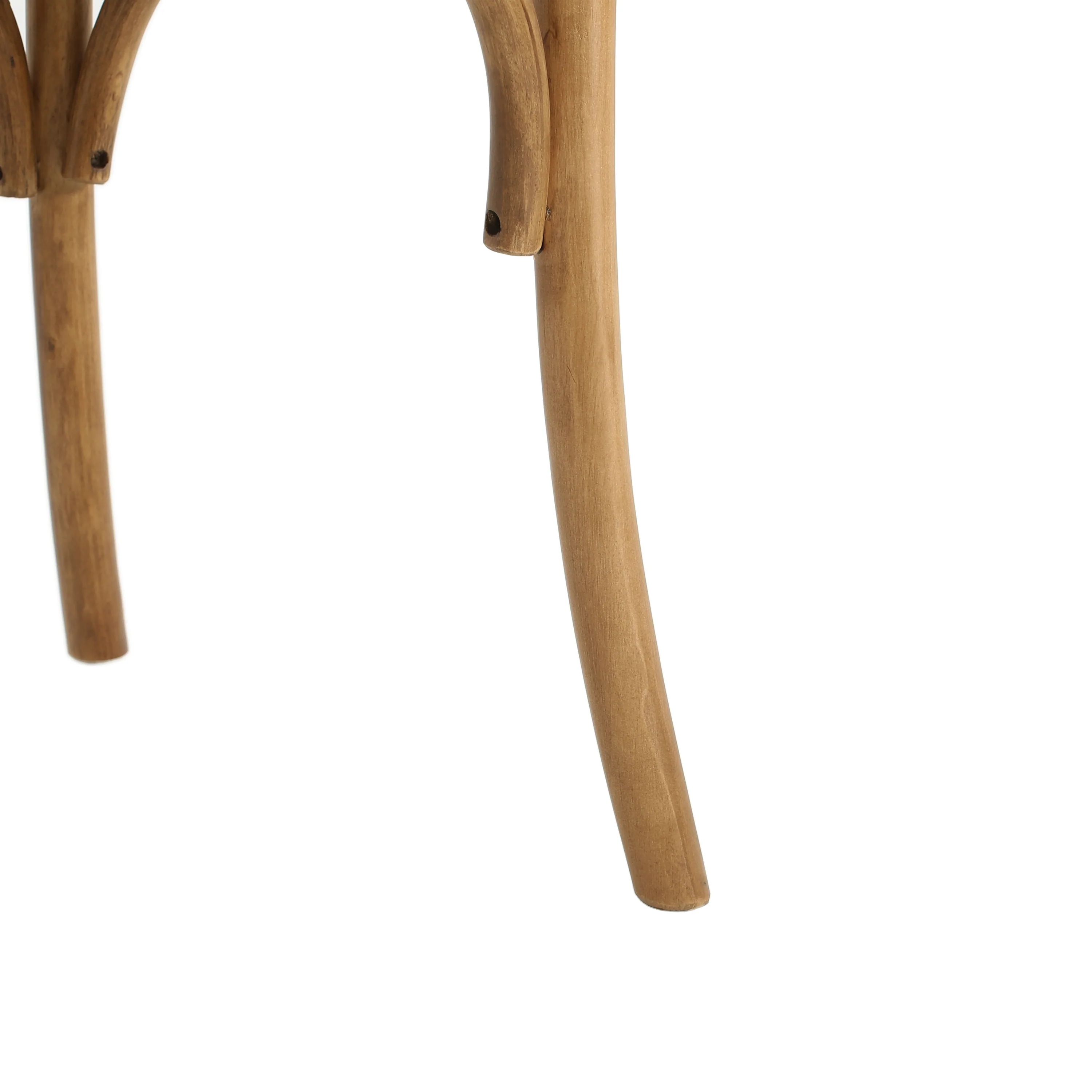 Torin Wood Dining Chair with Cane Rattan Wood Webbing - furnishings