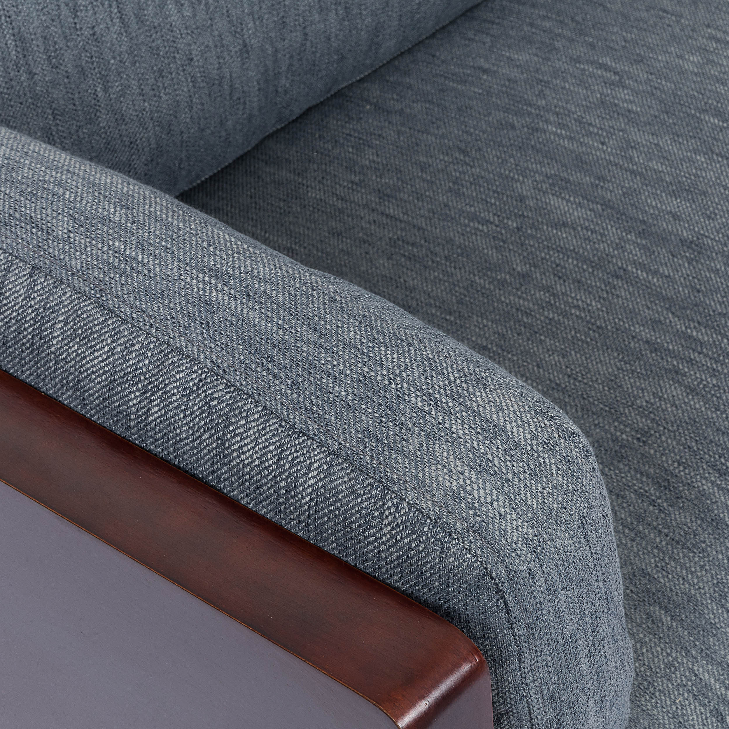 Bagan Mid-Century Modern Upholstered 3 Seater Sofa - furnishings