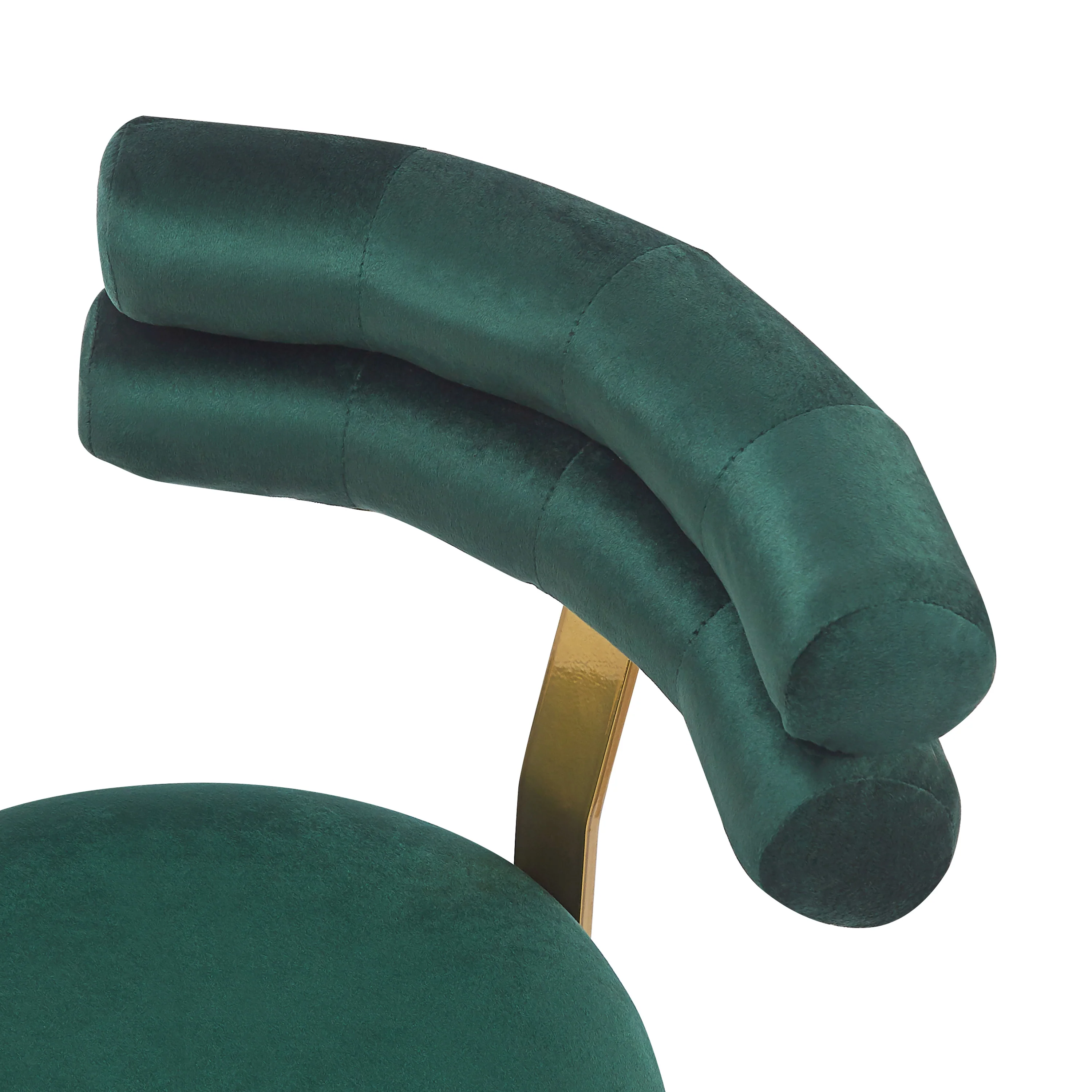 Jaspere Velvet Upholstery Counter Stools, Set of 2 - furnishings