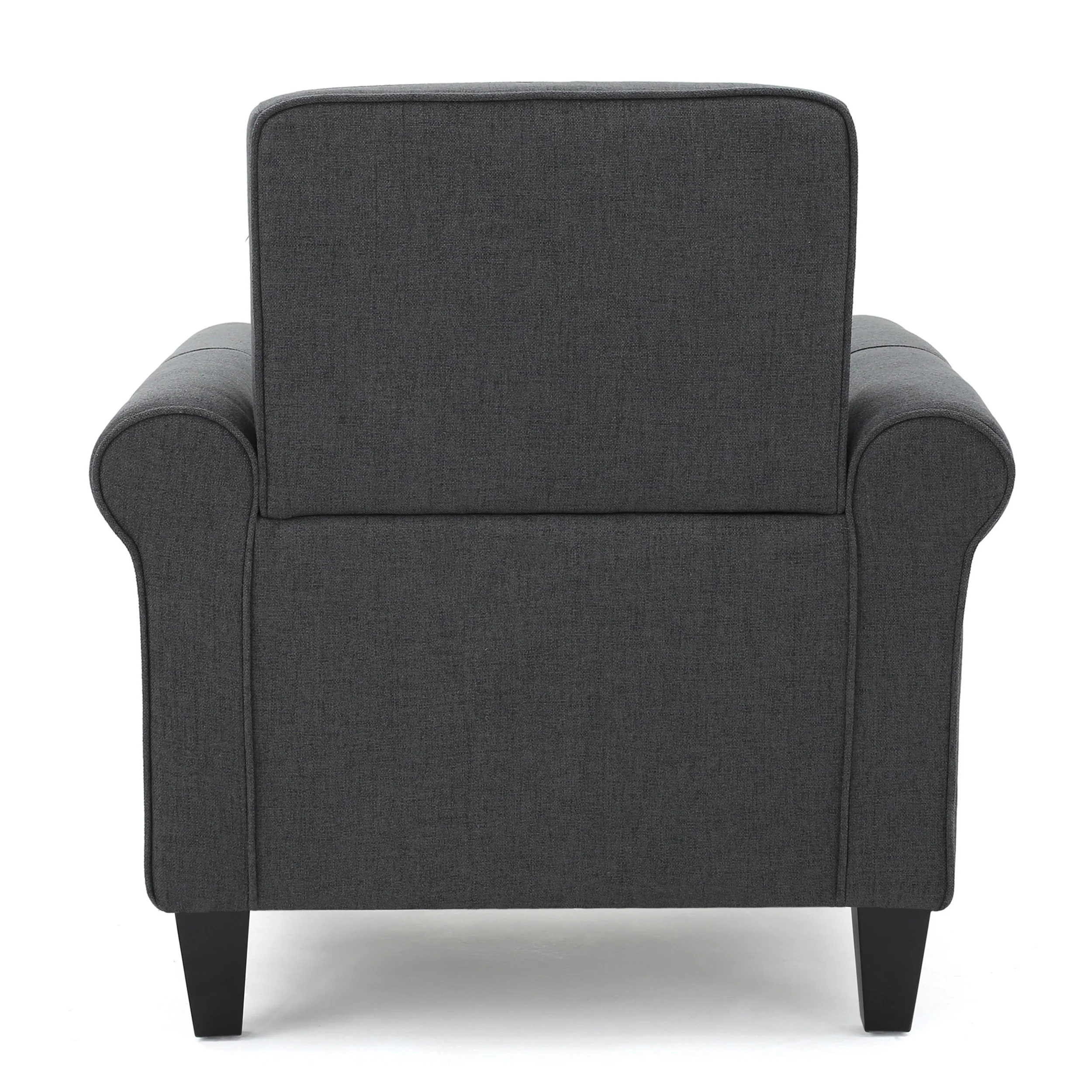 Declan Padded Fabric Club Chair - furnishings