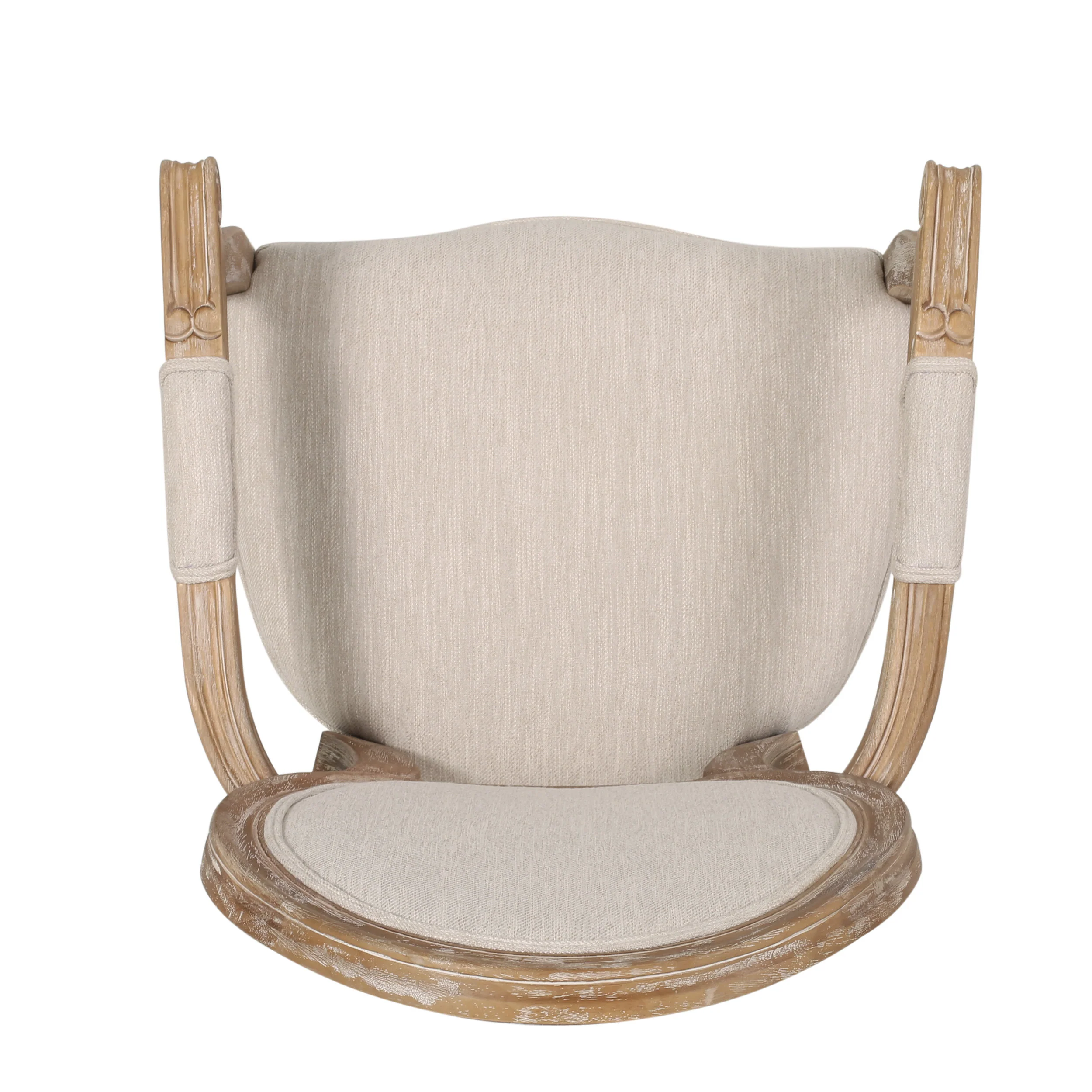 Aisenbrey French Country Wood Upholstered Dining Chair - furnishings